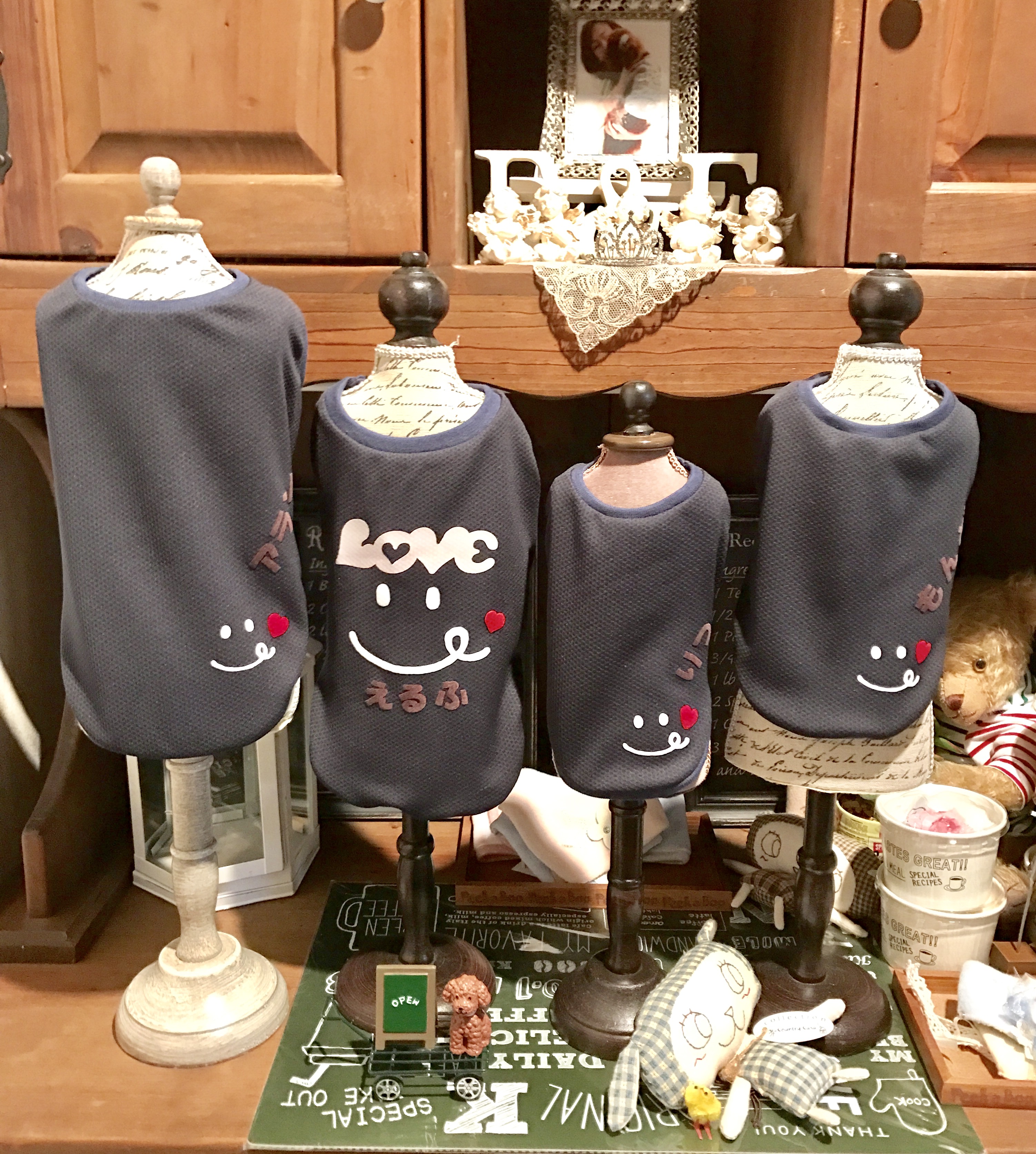 ちっちゃなわんちゃんからのオーダーメイド