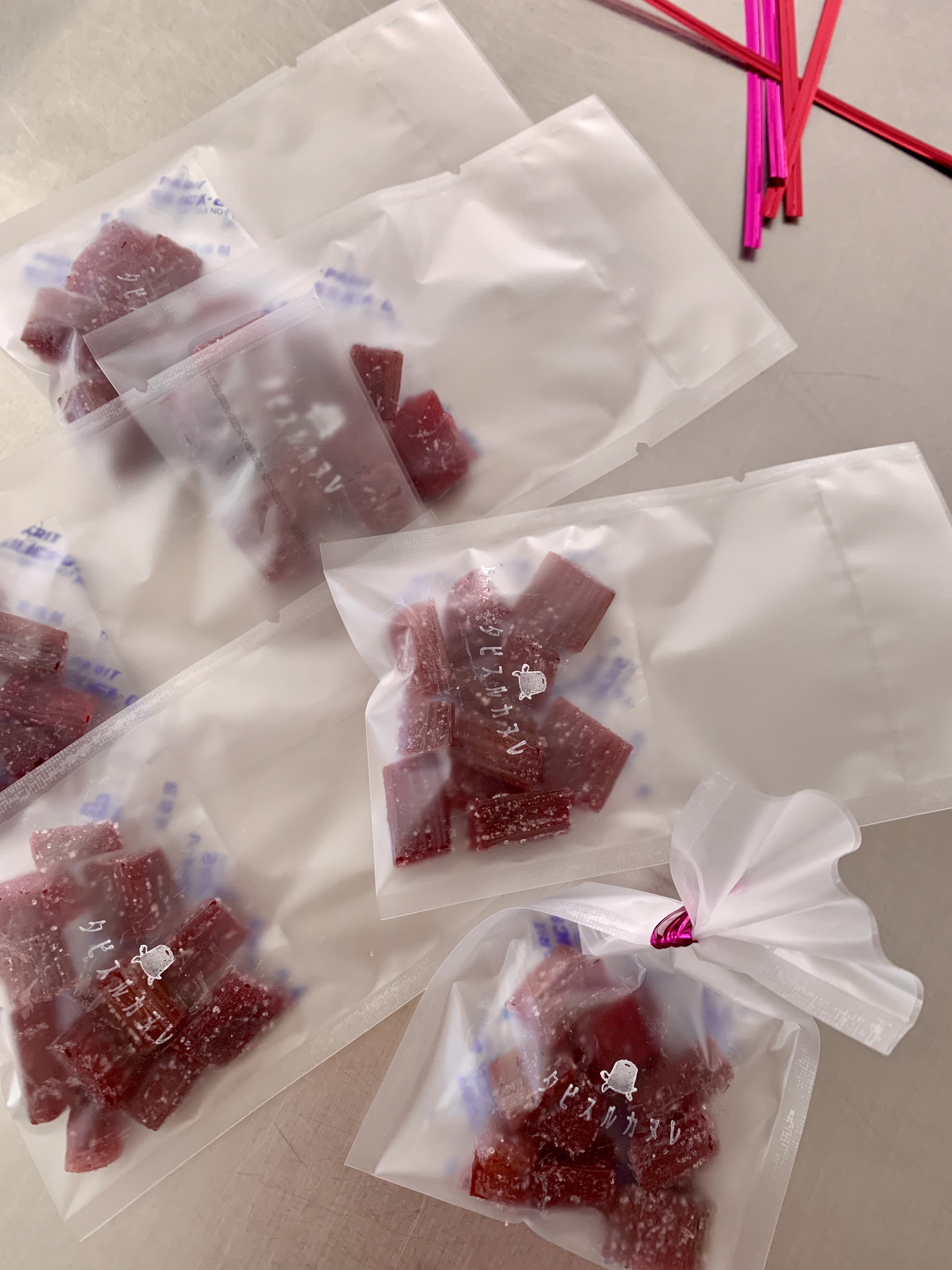 【みやぎの美味しい食材宣伝企画]】「七ヶ浜のひとくち赤ルバーブ（セミドライ）」プレゼント(^ ^)/
