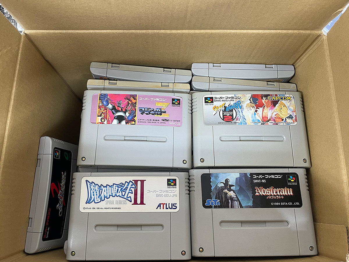 【レトロゲーム オリパ】レトロゲーム オリパ第2弾ソフト選定中です…