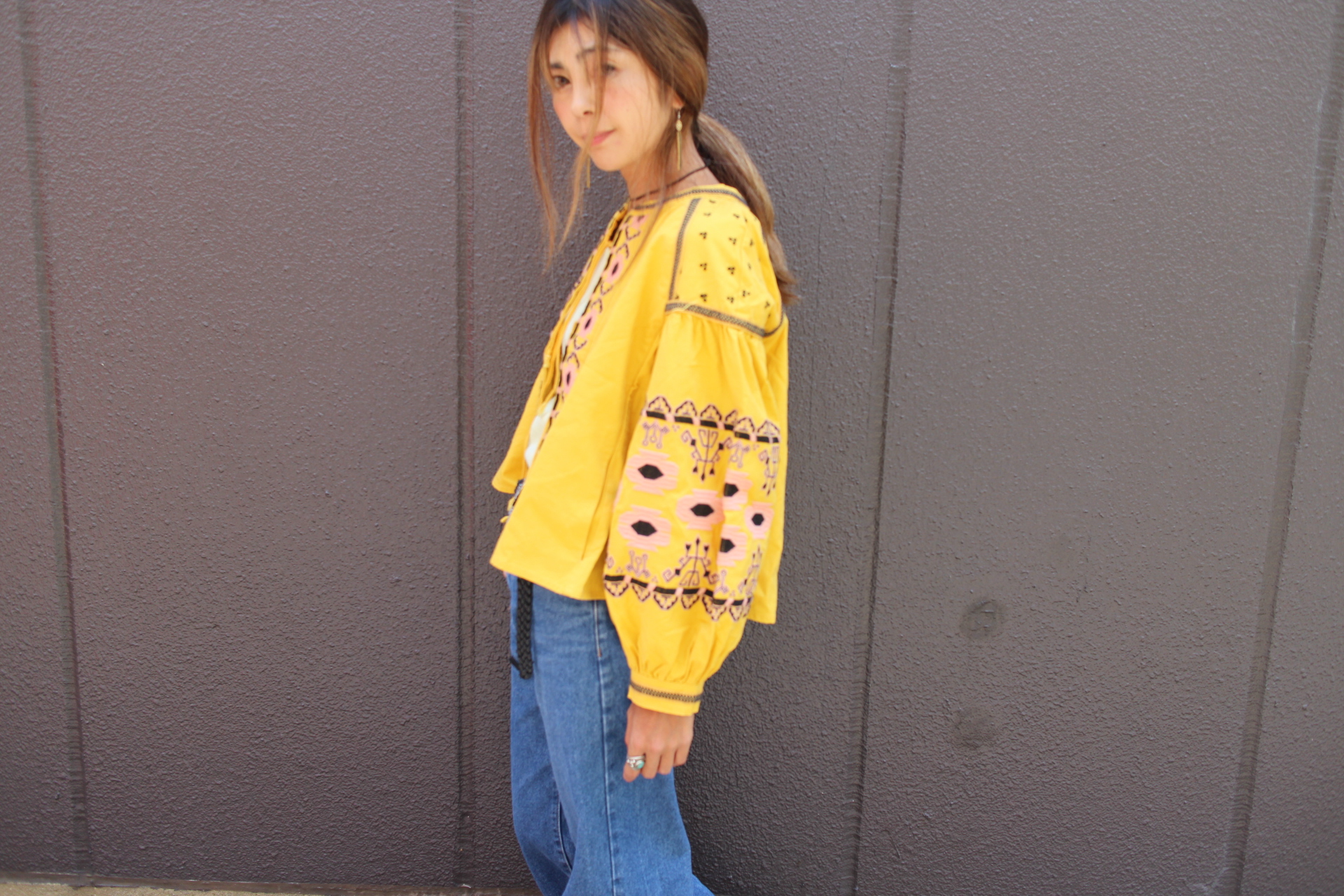 個人的に大好きなethnic jacket!!これは必見でーす❤︎
