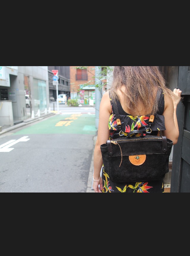 JEWERRY BACKPACKの受注販売スタート‼︎私も黒をずっと愛用中〜✴︎