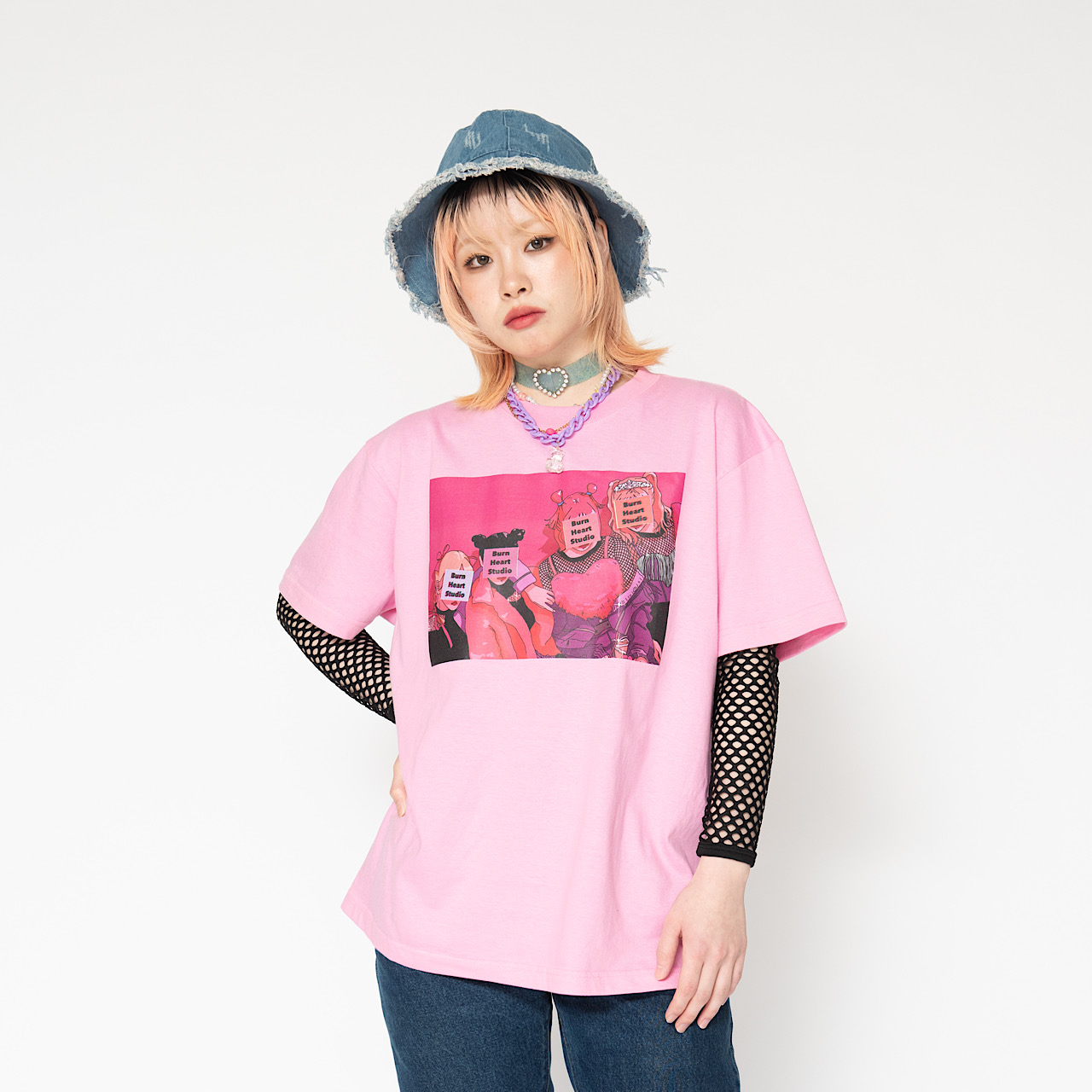 ♡オリジナルTシャツ(ピンク)