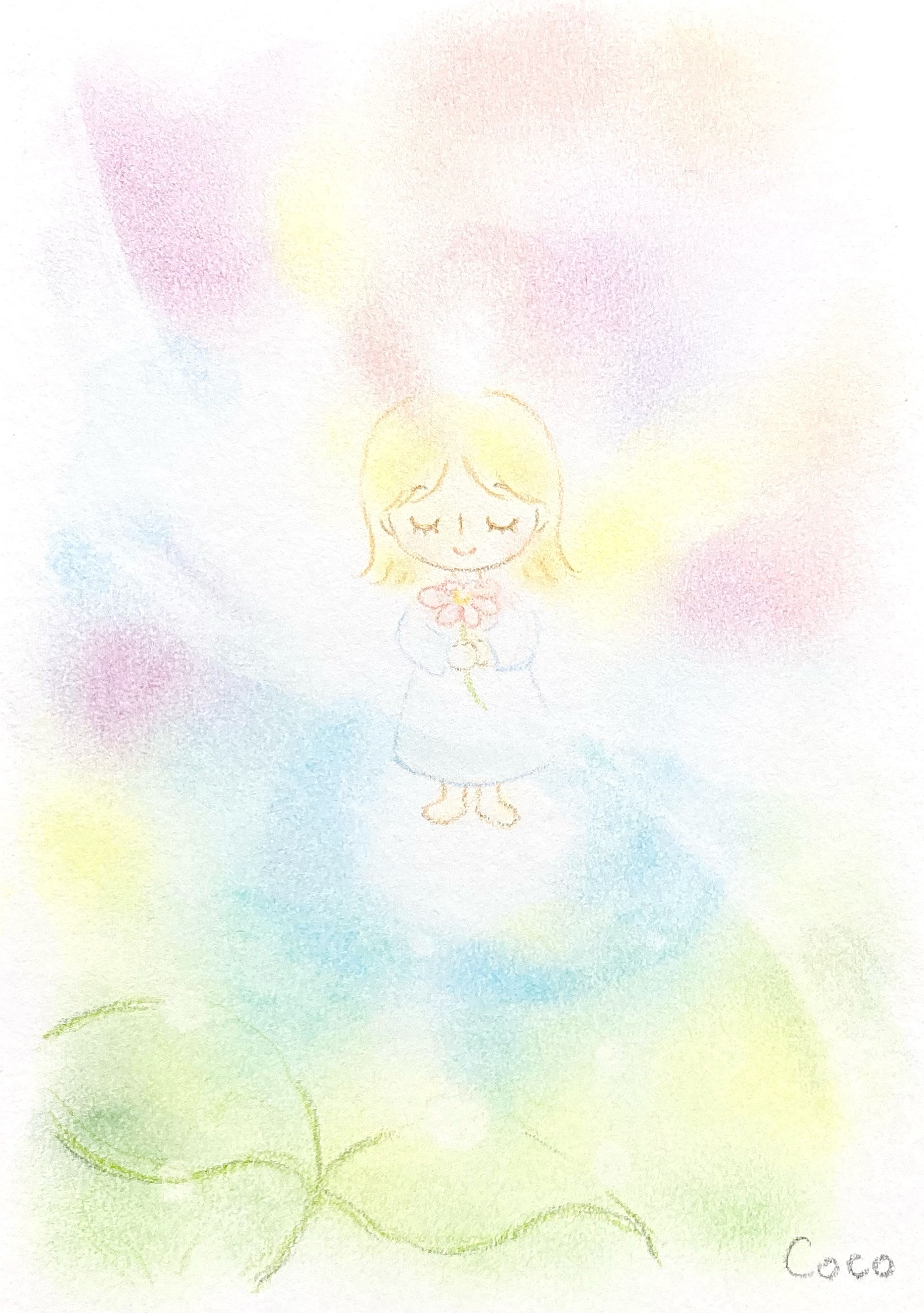 あなたの手の波動から内面の世界を描く【波動アート】