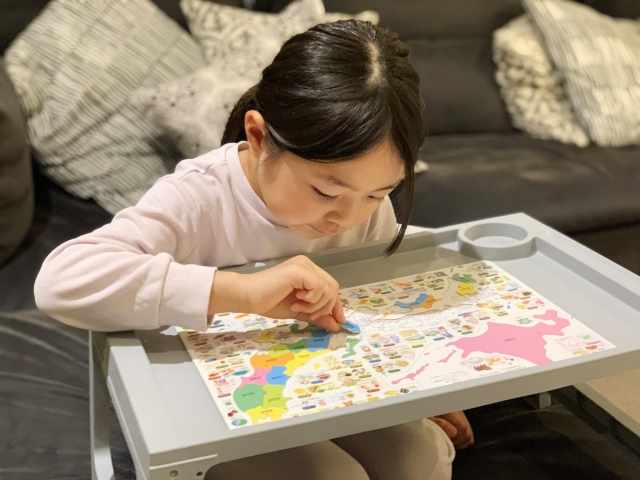子供と一緒に日本地図を遊んで学ぼう！
