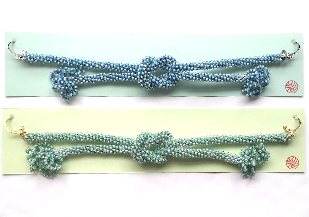 蛸足房が昭和レトロで可愛い！ビーズ編み羽織紐、来週掲載予定！