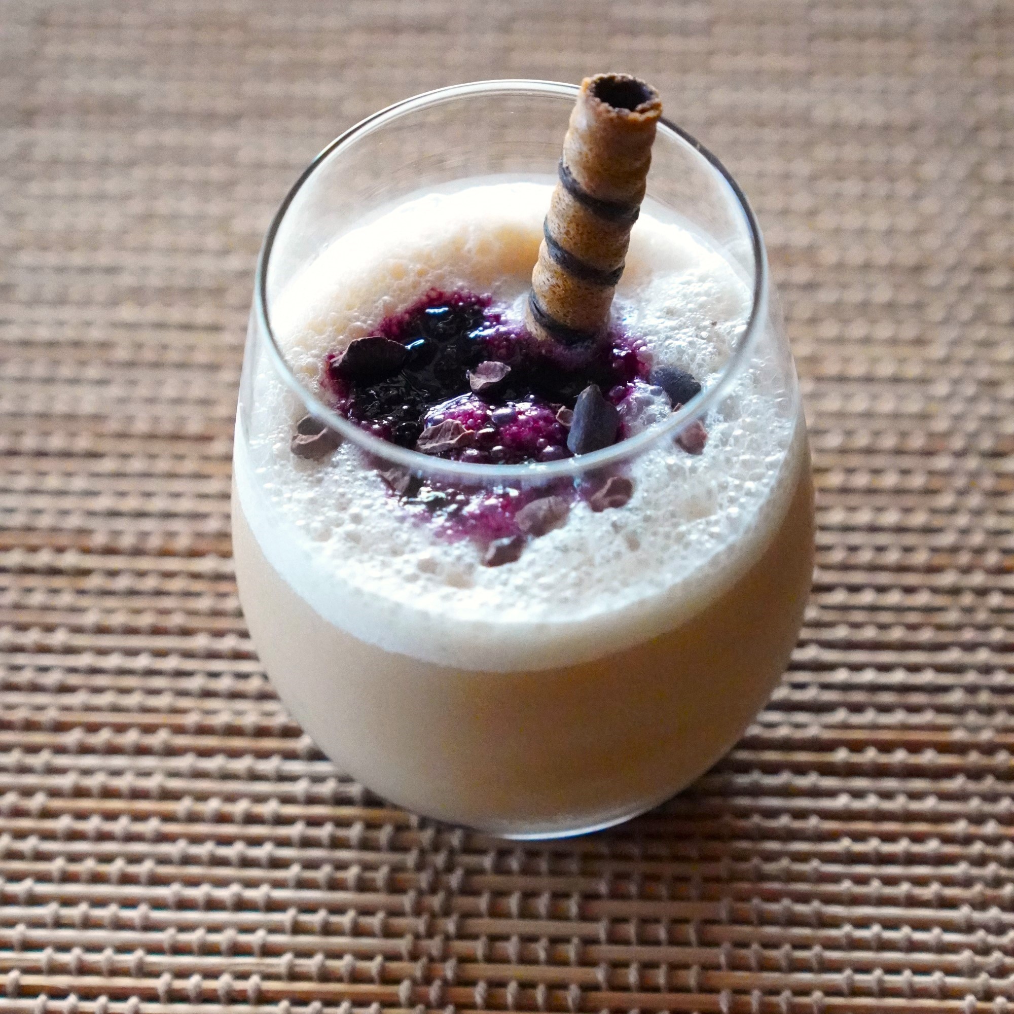 ブルーベリーカフェモカシェイク