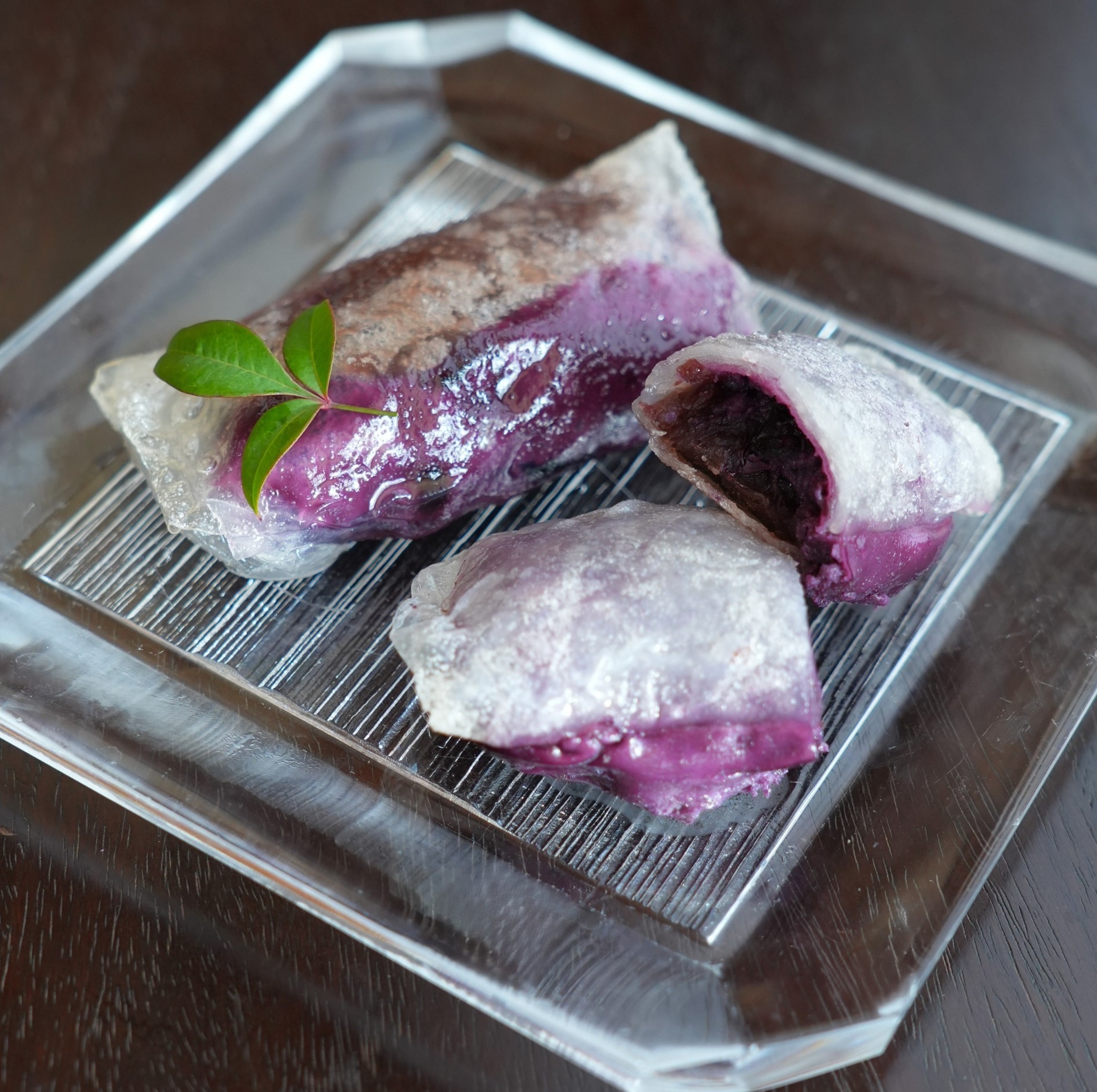 ブルーベリーとあんこのライスペーパー春巻