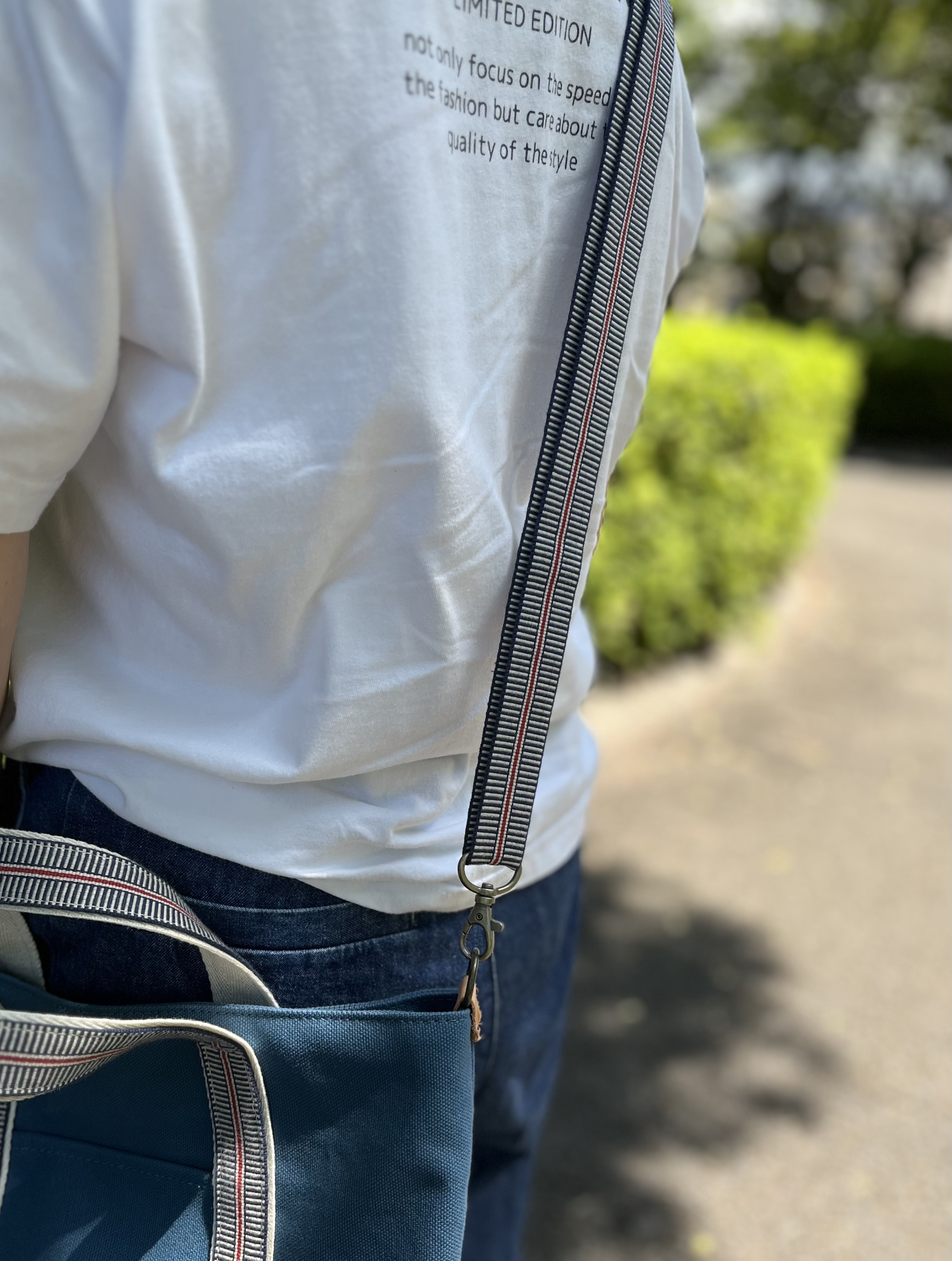 時を越える和のアクセントーショルダーストラップ８分オンラインショップで販売開始しました