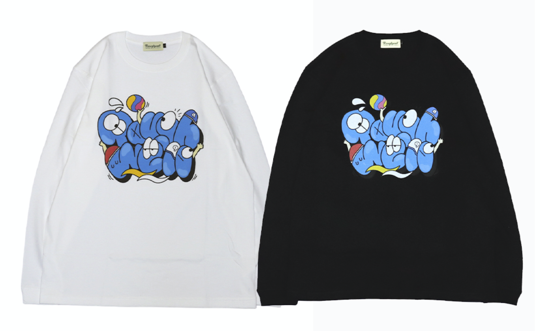 Rough Well x KRAP illustration Long Sleeve TEE発売