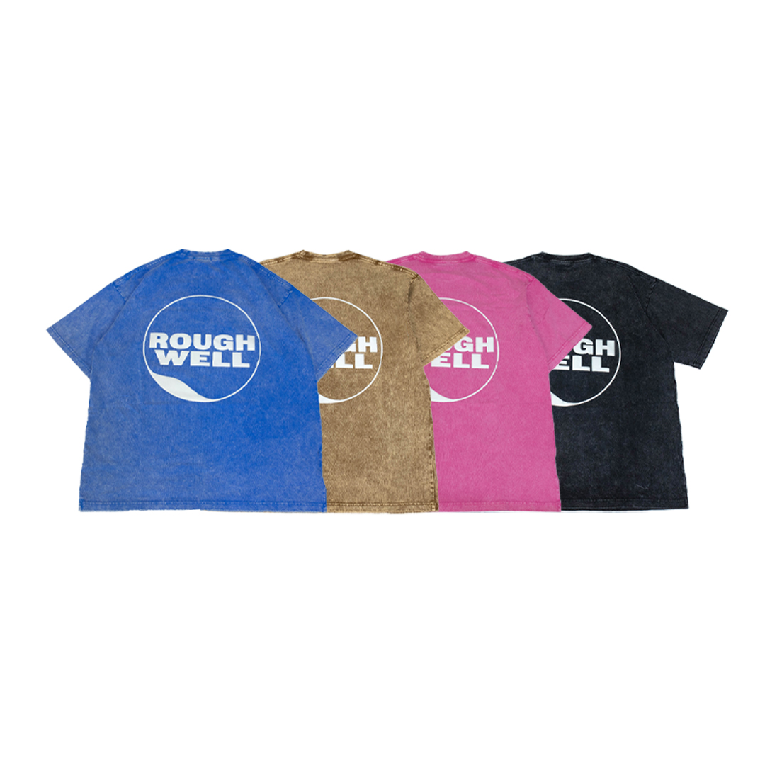 Roughwell / Circle Logo T-Shirts (VINTAGE  WASH)