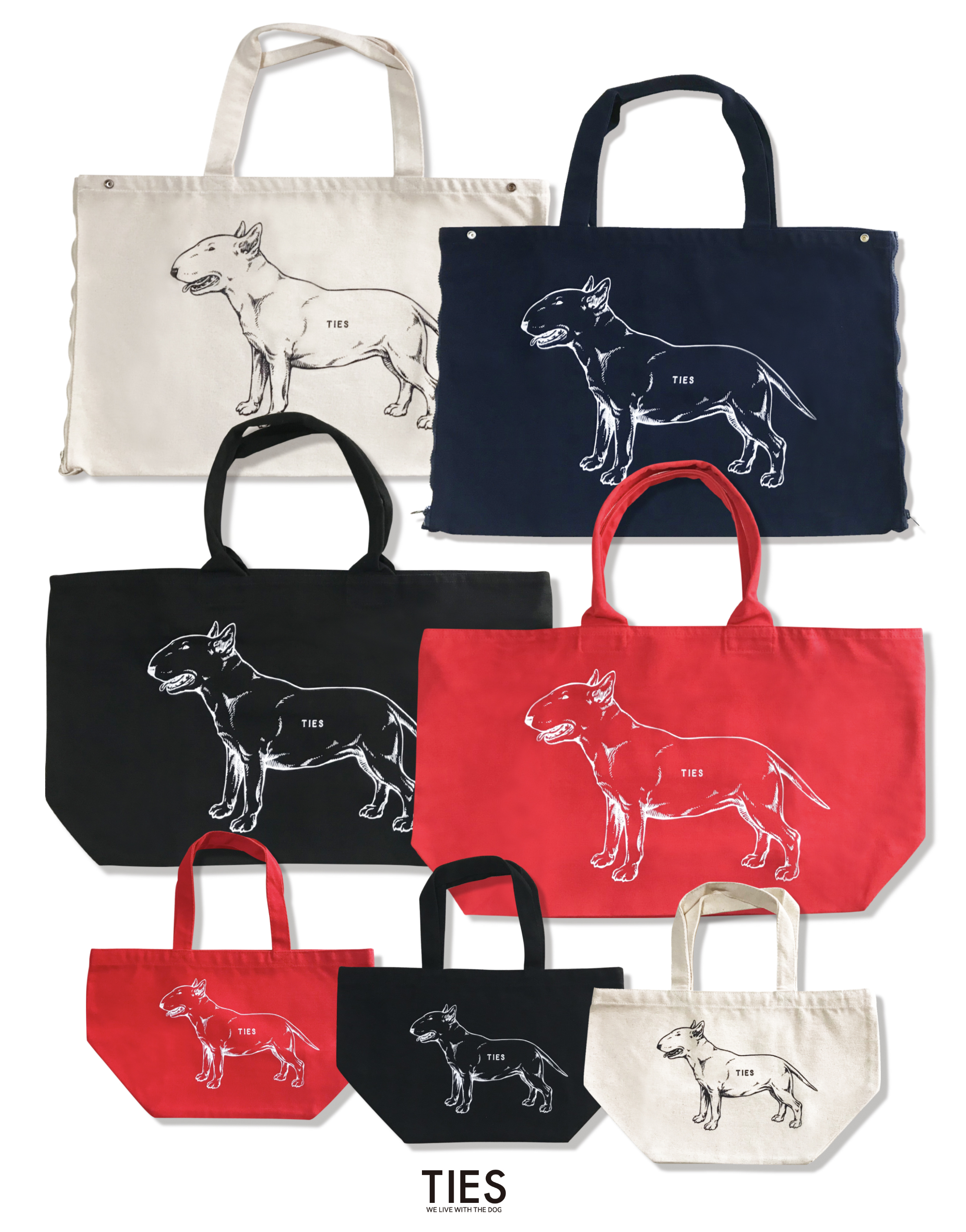 "lunch bag/zip tote bag/2way tote bag"本日発売！！！