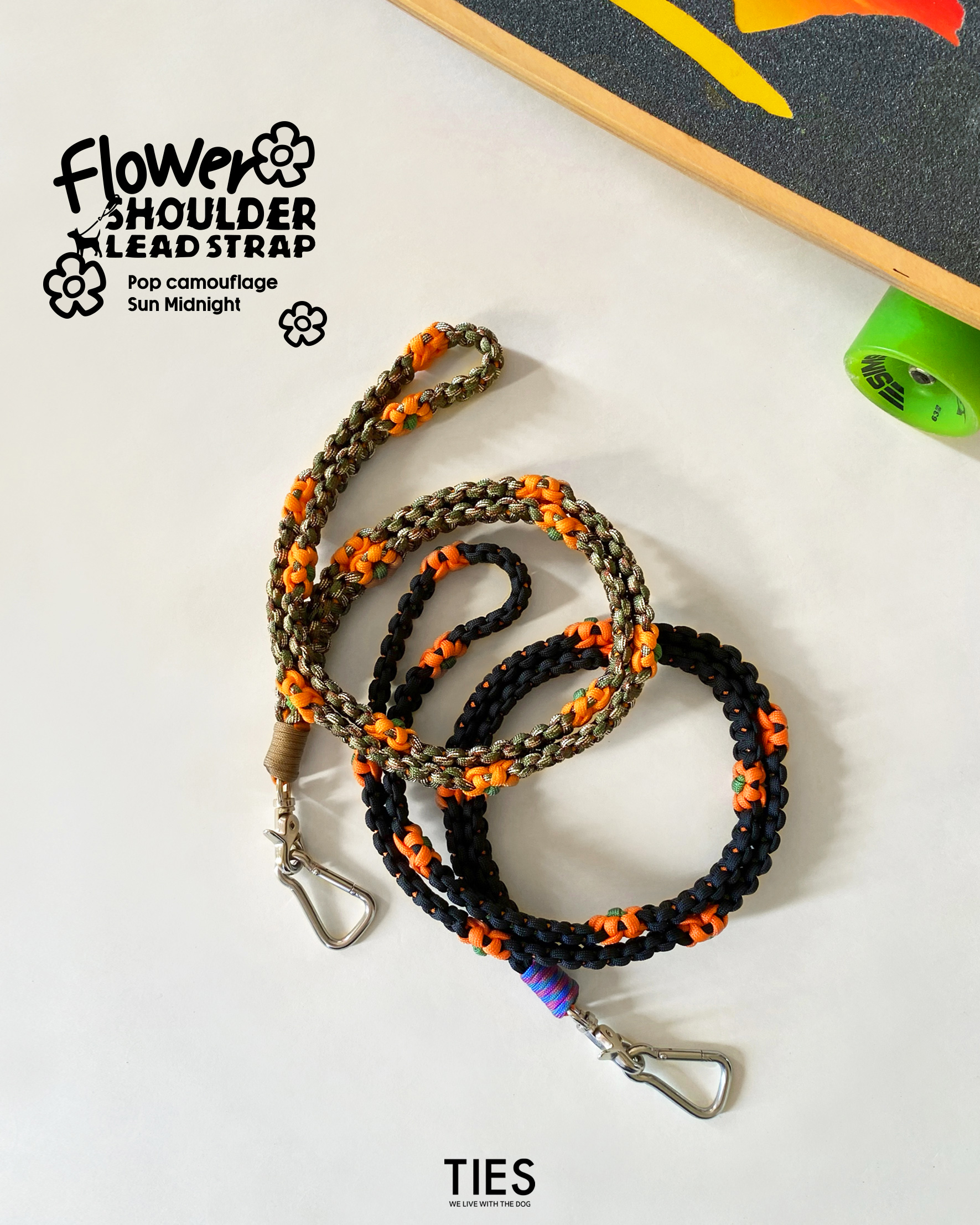 【フラワーショルダーリードストラップ】の新カラー2色発売!