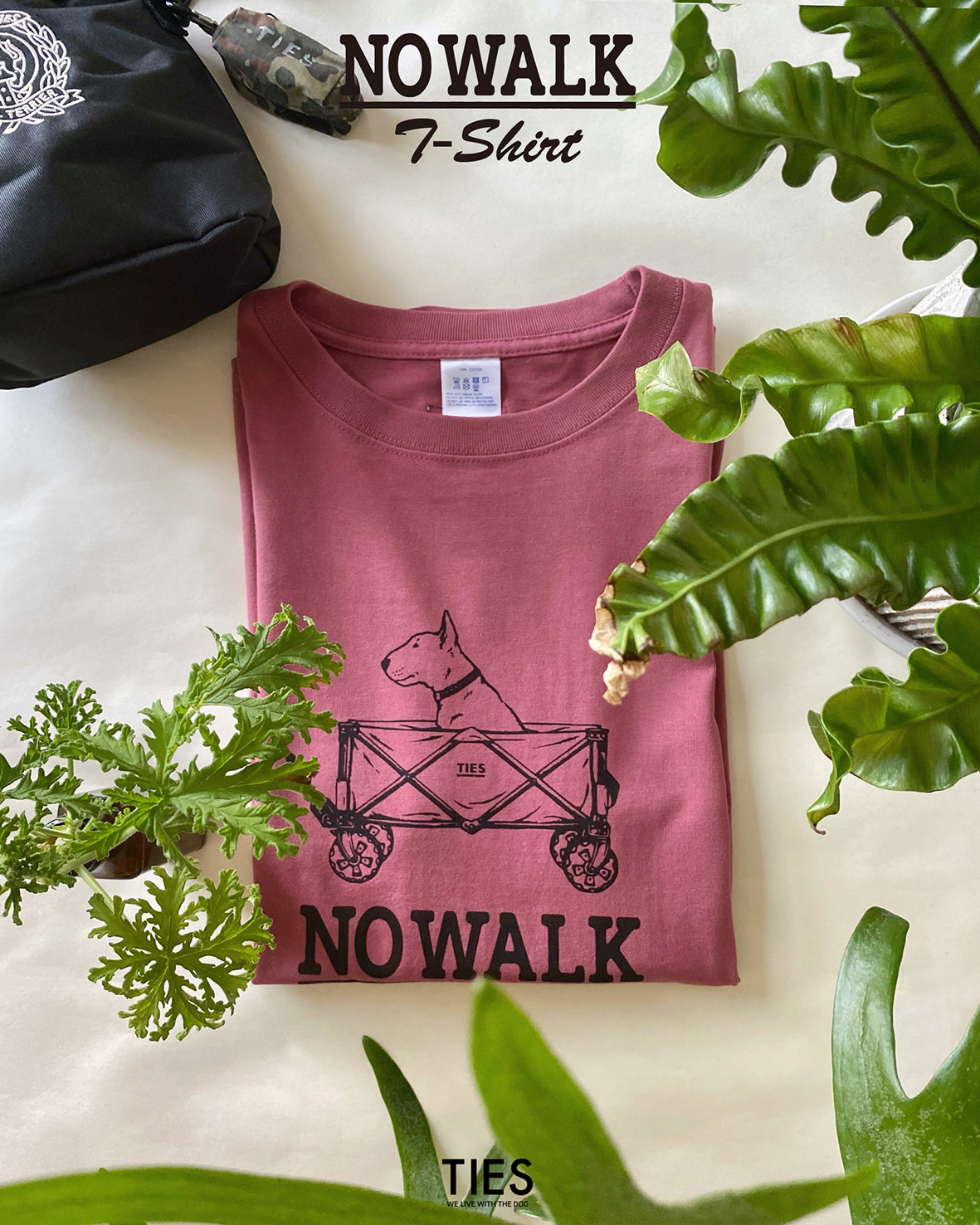 4月25日の20時より少しですが【 "NO WALK " Tシャツ】発売スタートします！