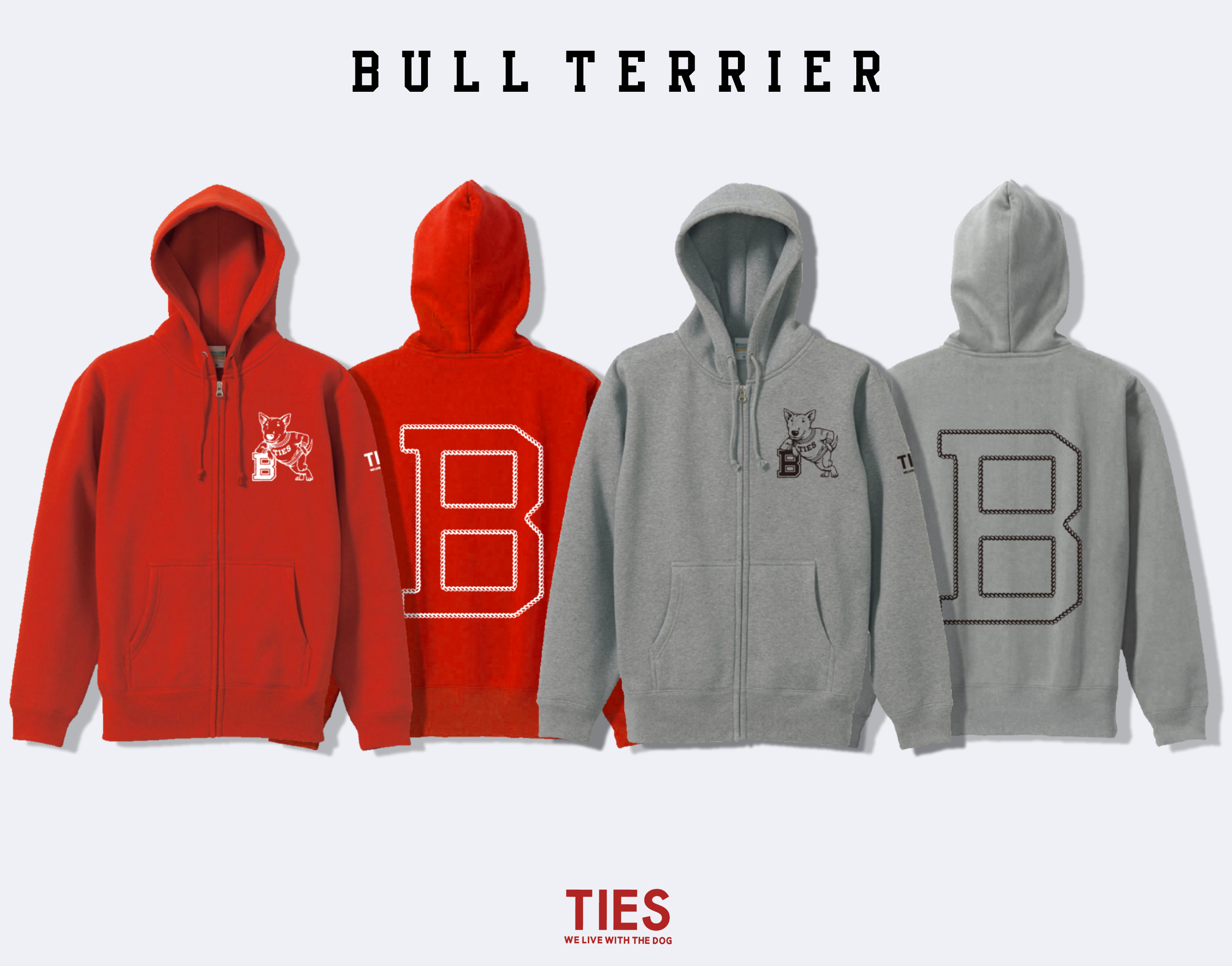 "B&F" ZIPパーカー　Soon!!!