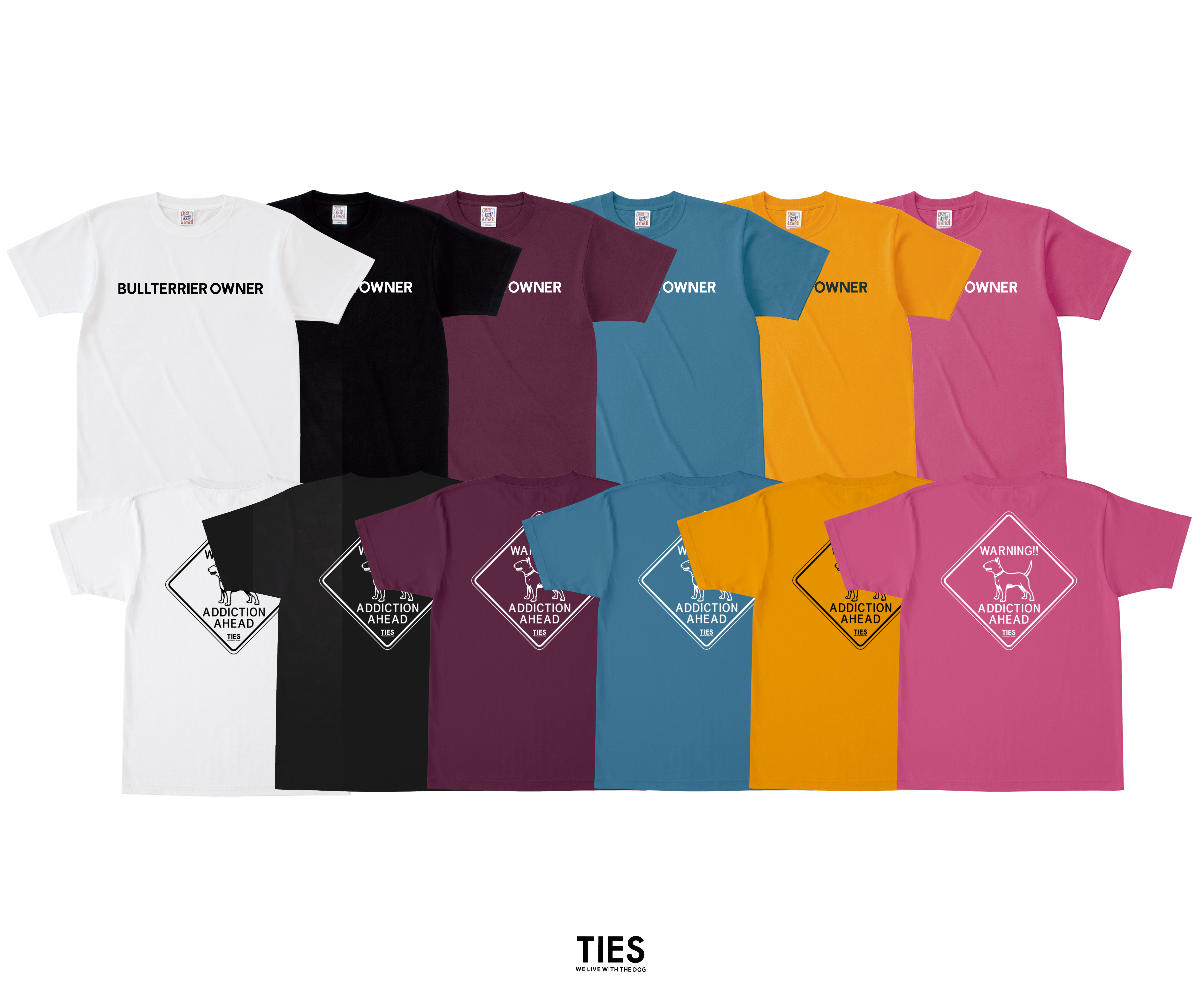 ブルテリアオーナー　Tシャツ　受注予約9/1 22時よりスタートです！