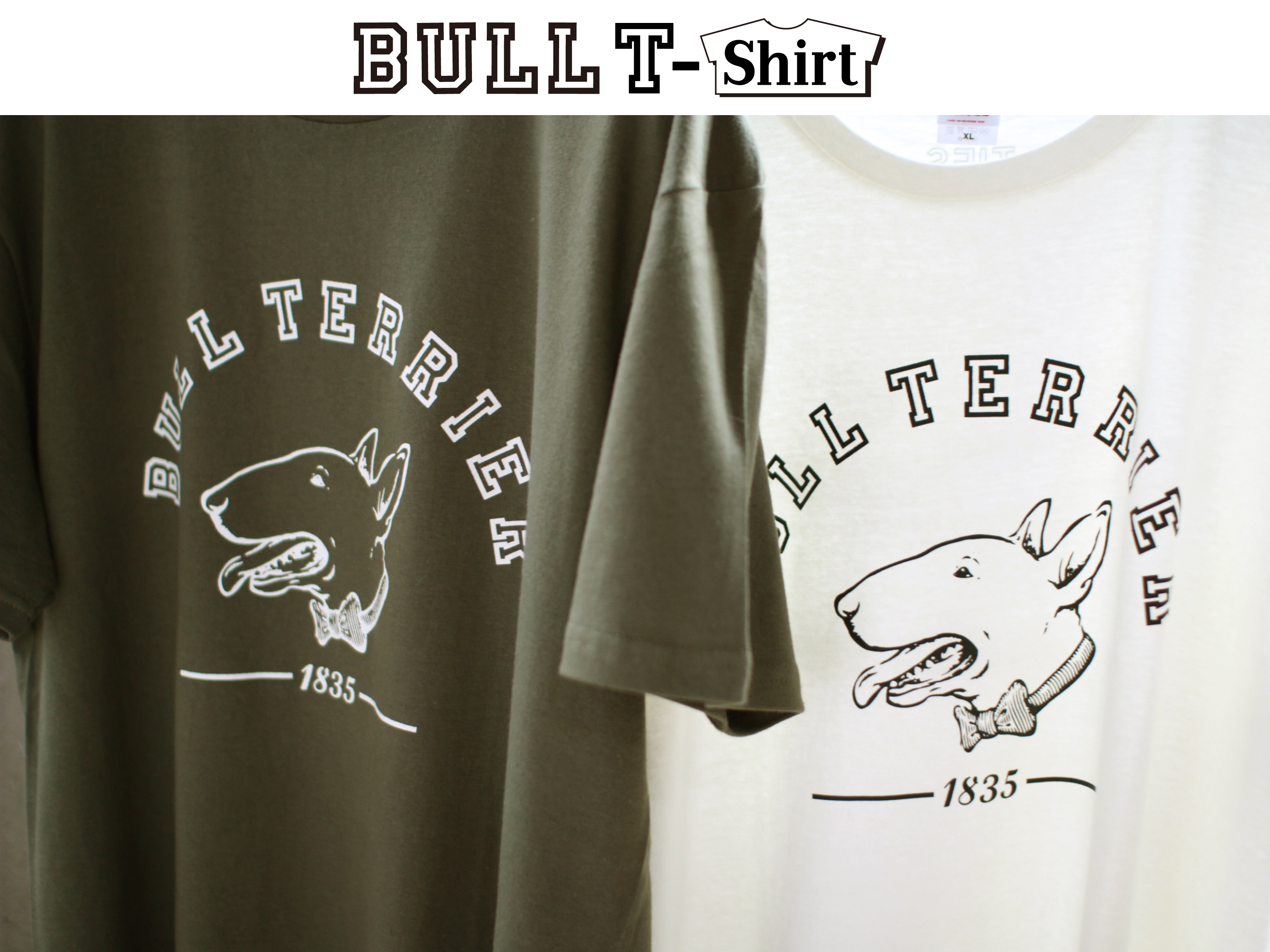 オリジナルブルテリアTシャツ作りました！