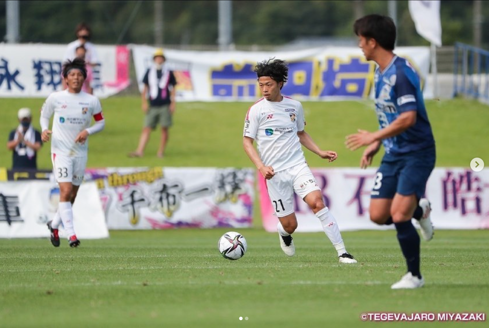 ⚽️テゲバジャーロ宮崎 6 DF 大熊 健太 選手に着て頂きました！👕