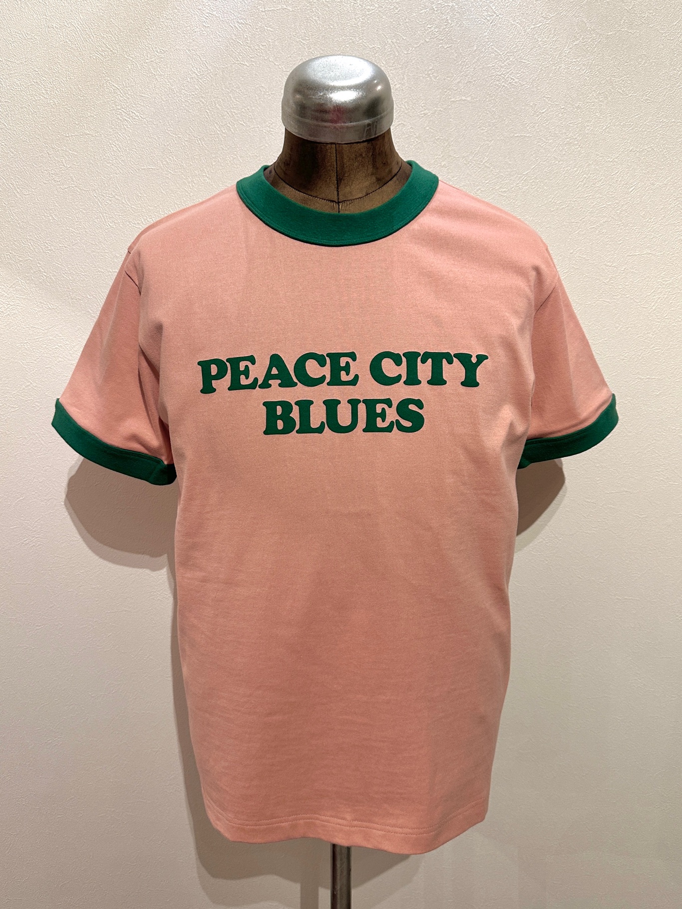 THE BACKROOM サンプリングTシャツ "PEACE CITY BLUES"