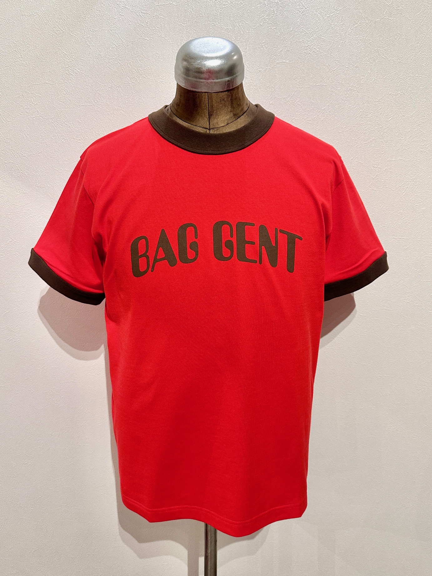 THE BACKROOM サンプリングTシャツ "BAG GENT"
