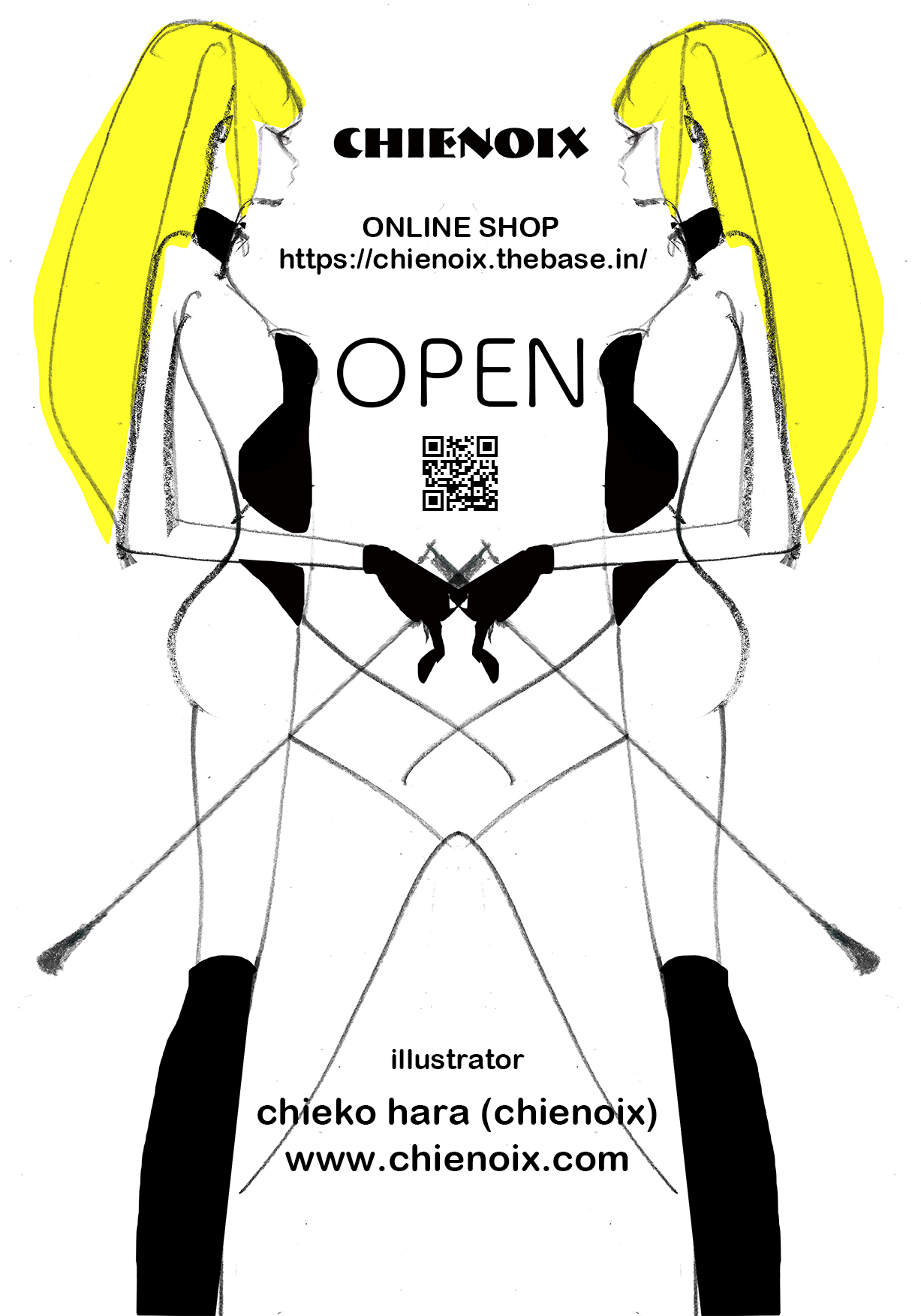 【CHIENOIX ONLINE SHOP OPEN】