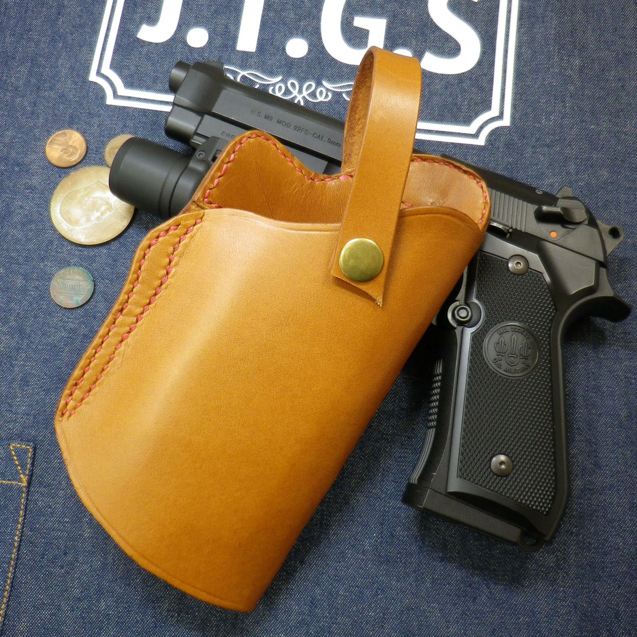 M9A1用ヒップホルスター