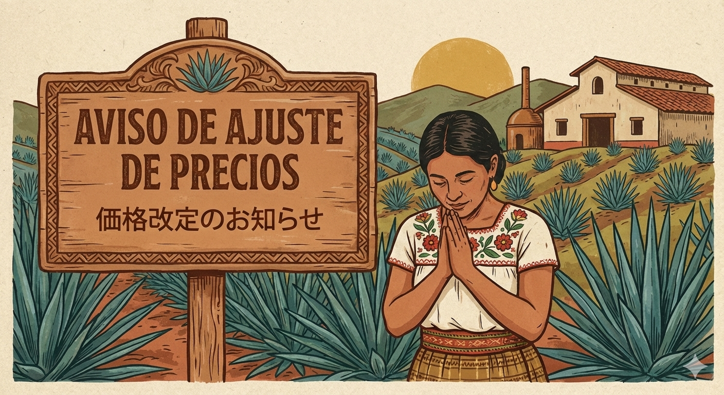 価格改定のお知らせ