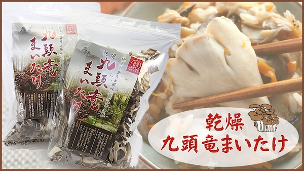 福井県大野市の黒まいたけ「九頭竜まいたけ」とは｜乾燥まいたけの戻し方と秋のレシピ