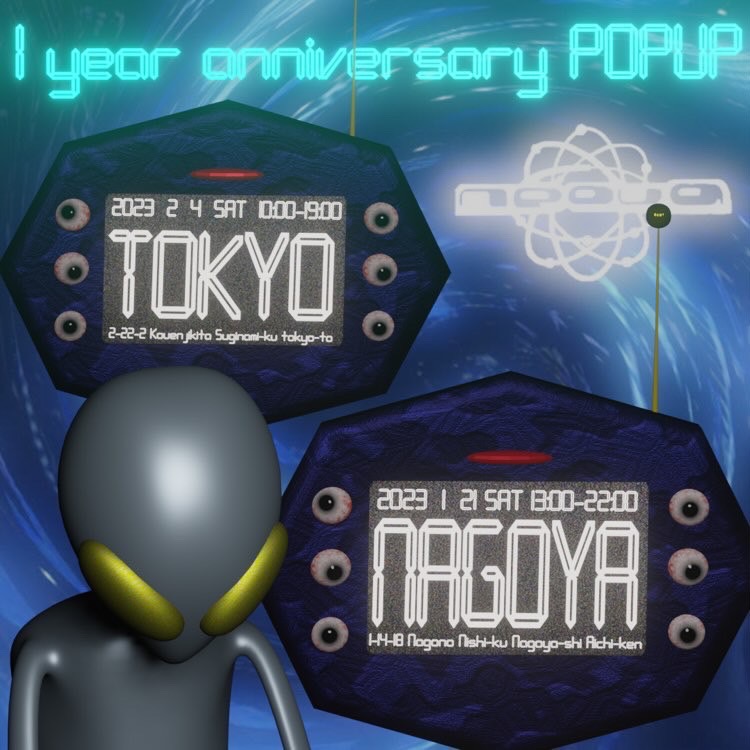 ⭐︎1year anniversary POPUP⭐︎(NAGOYA TOKYO)