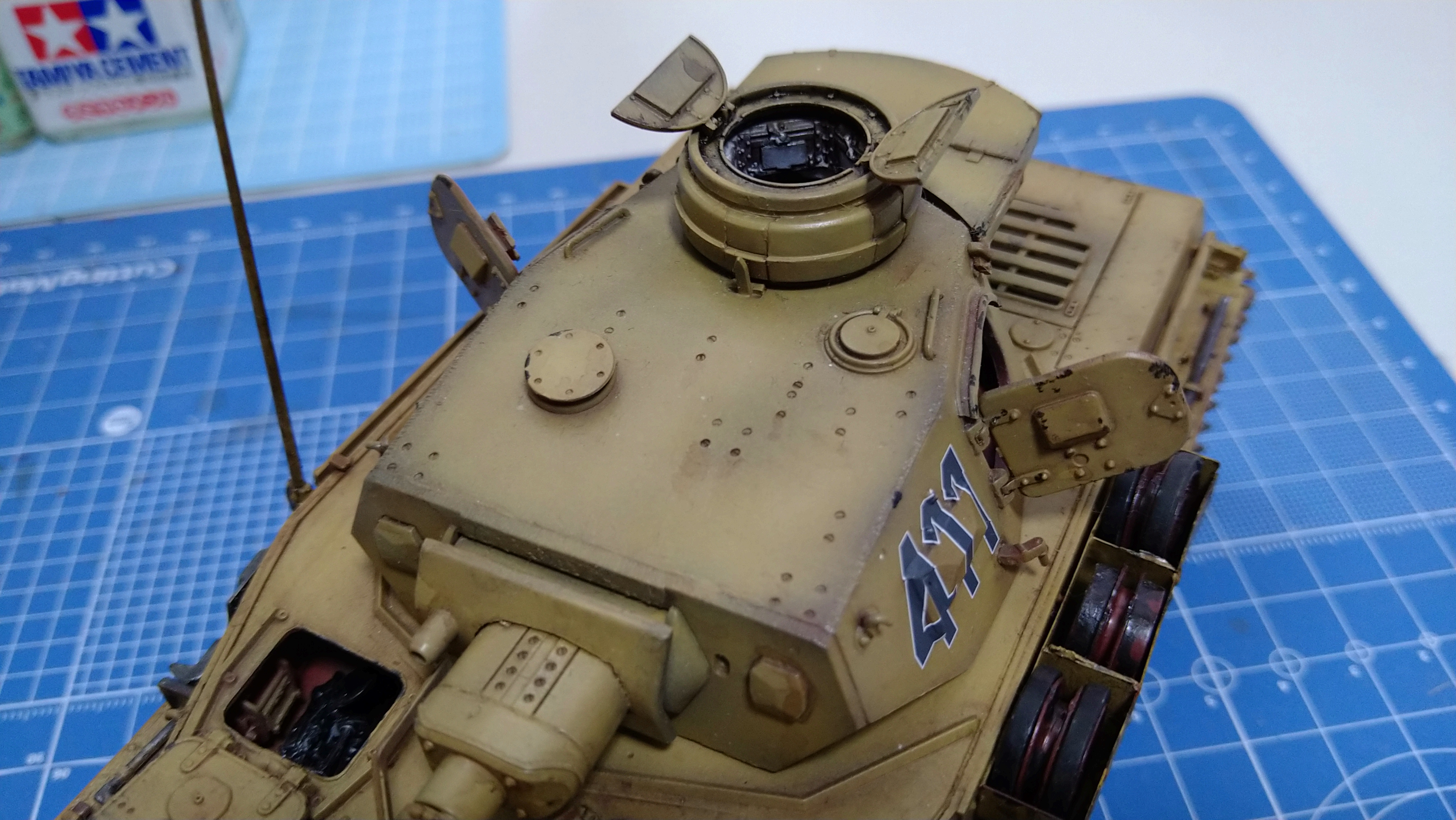 【作成中の Blog を見るならここ！】作成中(ドラゴン) 1/35 ドイツⅣ号戦車 E型  その５