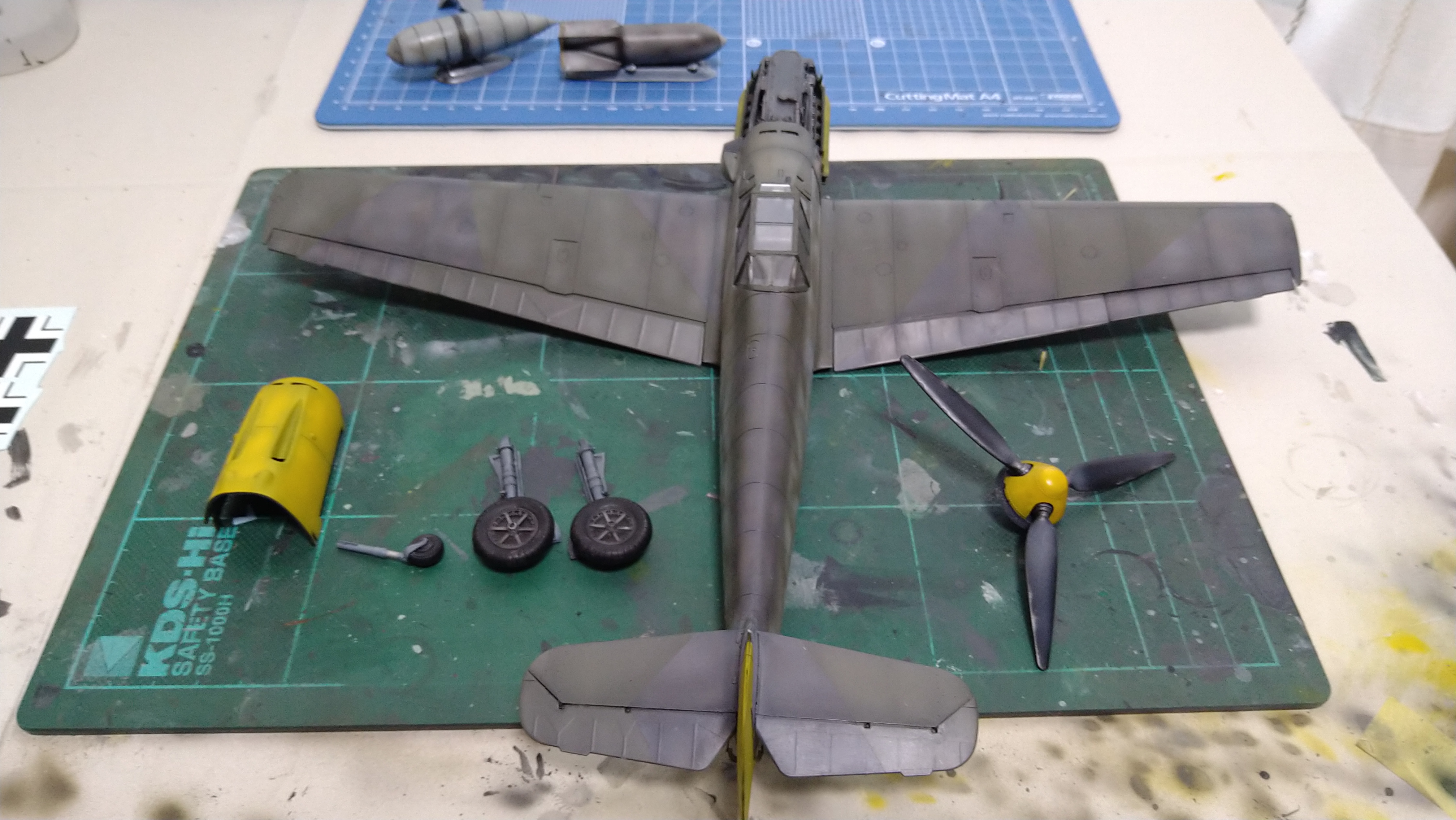 【作成中】Cyber-Hobby Bf109E-4 （５）