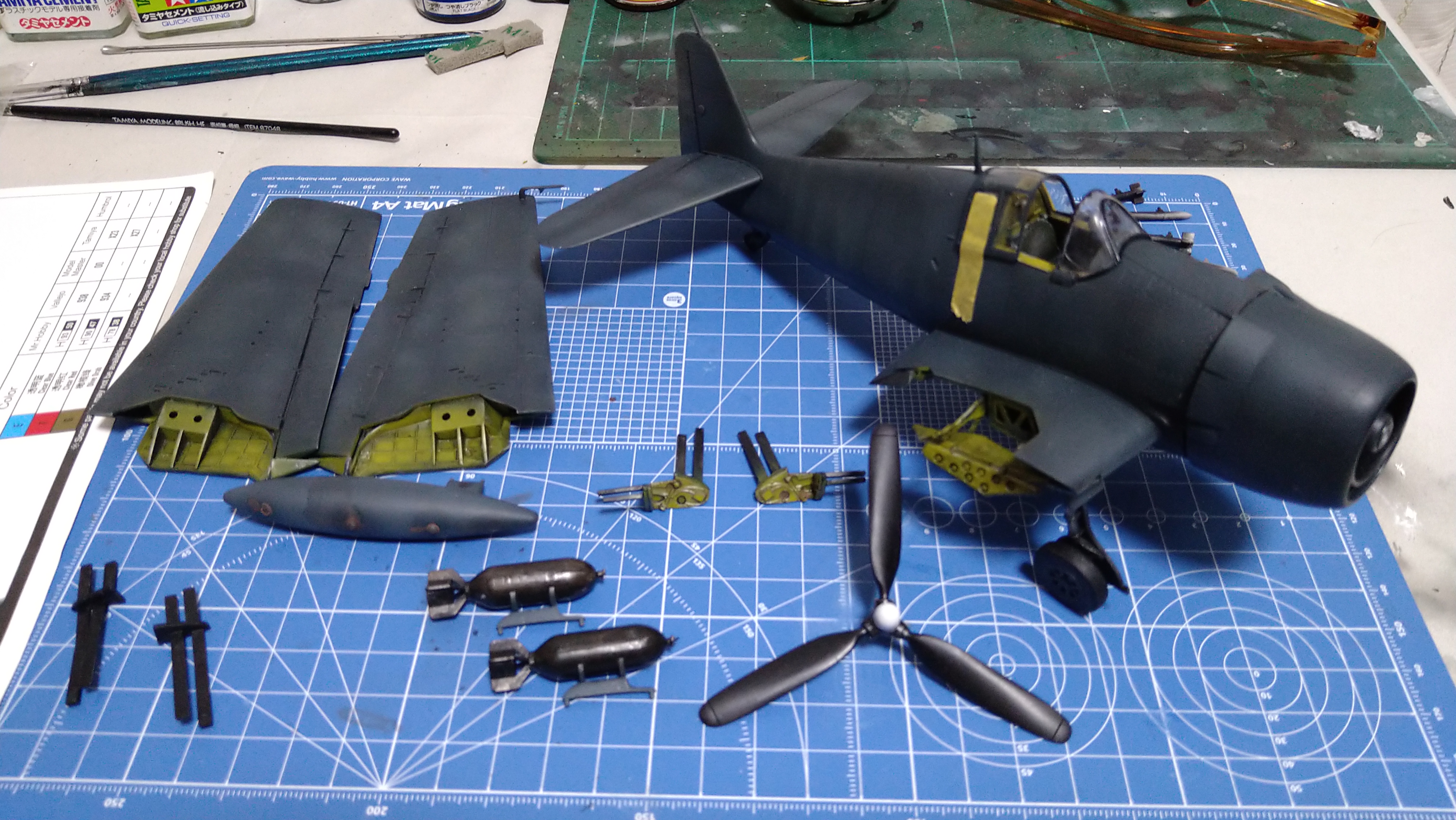 （予約販売受付中）ホビーボス 1/48 F6F-5 ヘルキャット（２）