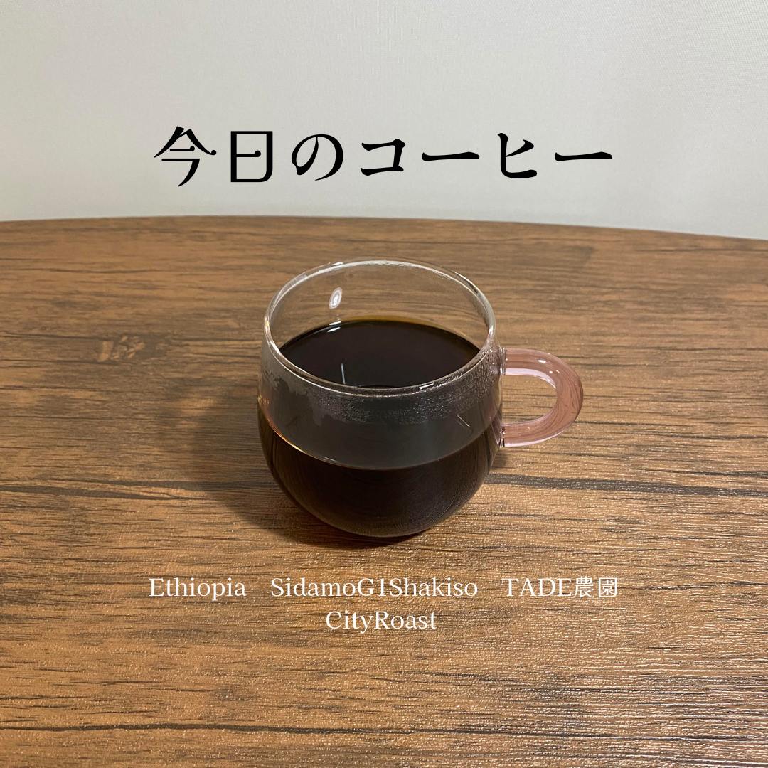 本日のコーヒー☕