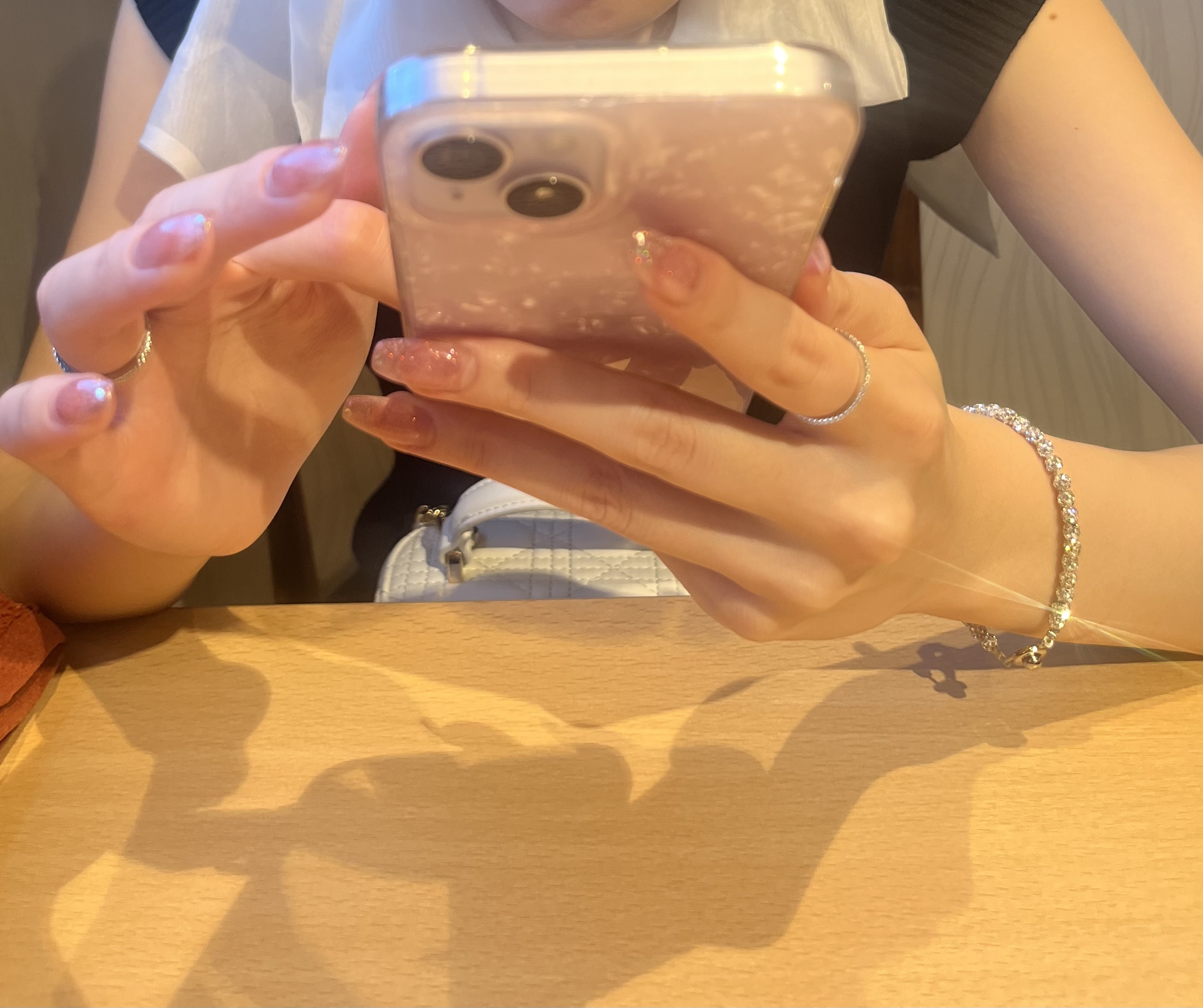 彼女様へのプレゼントにキラキラブレス＆リング💍ありがとうございました🙇‍♂️