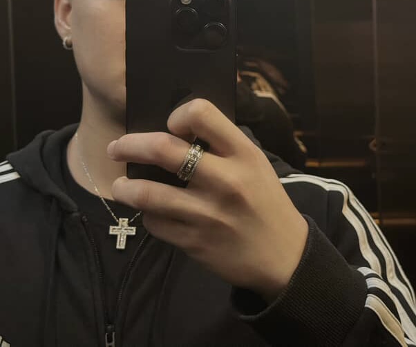 silver925ダブルクロスネックレス✨ありがとうございました🙇‍♂️