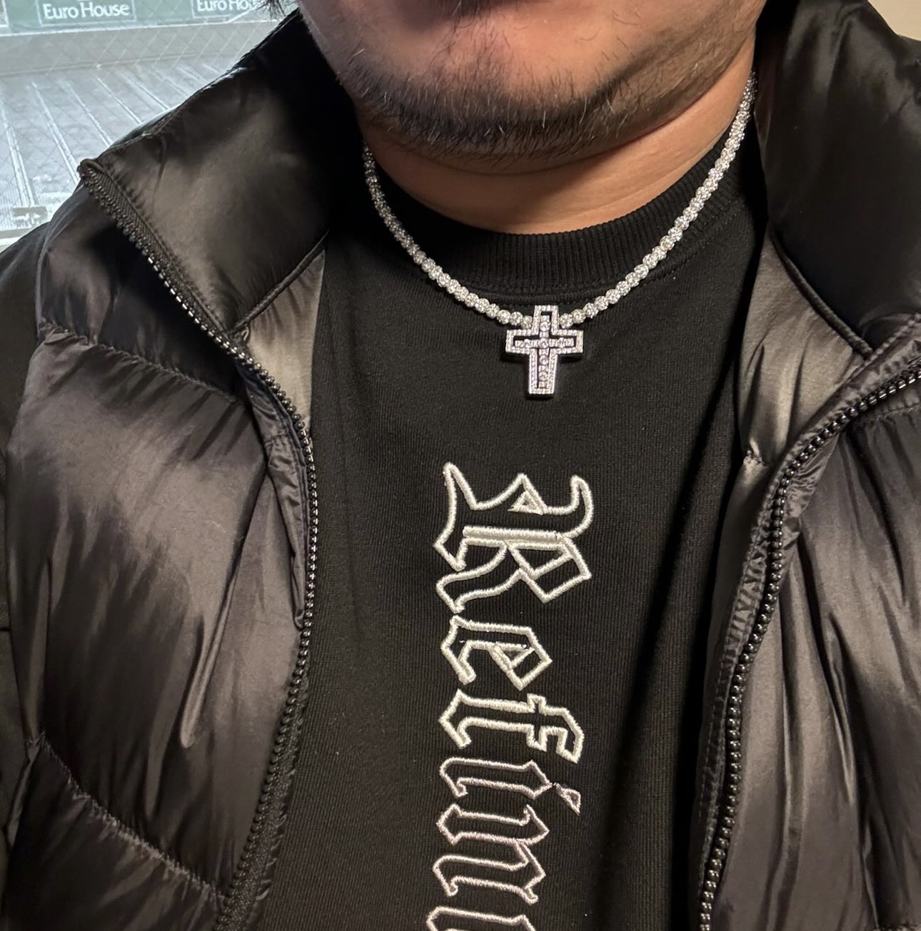 ダブルクロスnecklace着用お写真ありがとうございます☺️