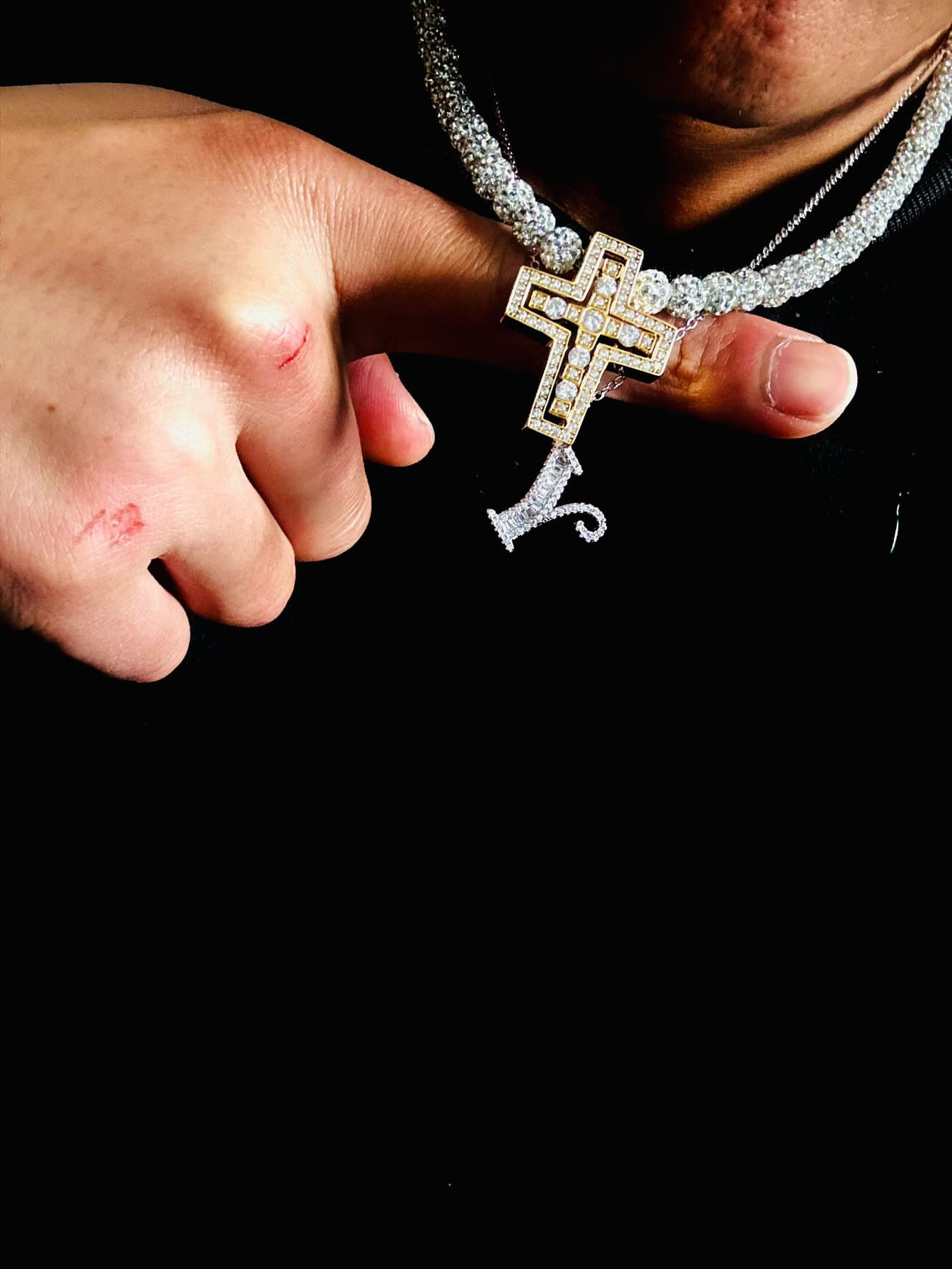 大玉6㎜ホワイトnecklaceかっこいい✨ありがとうございます🙇‍♂️