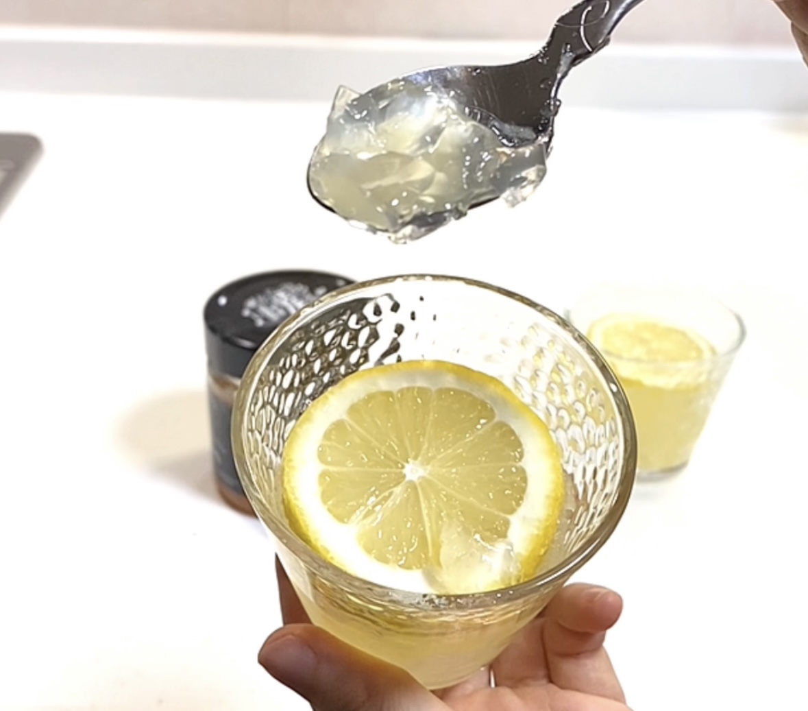 ハチミツレモンゼリー🍋