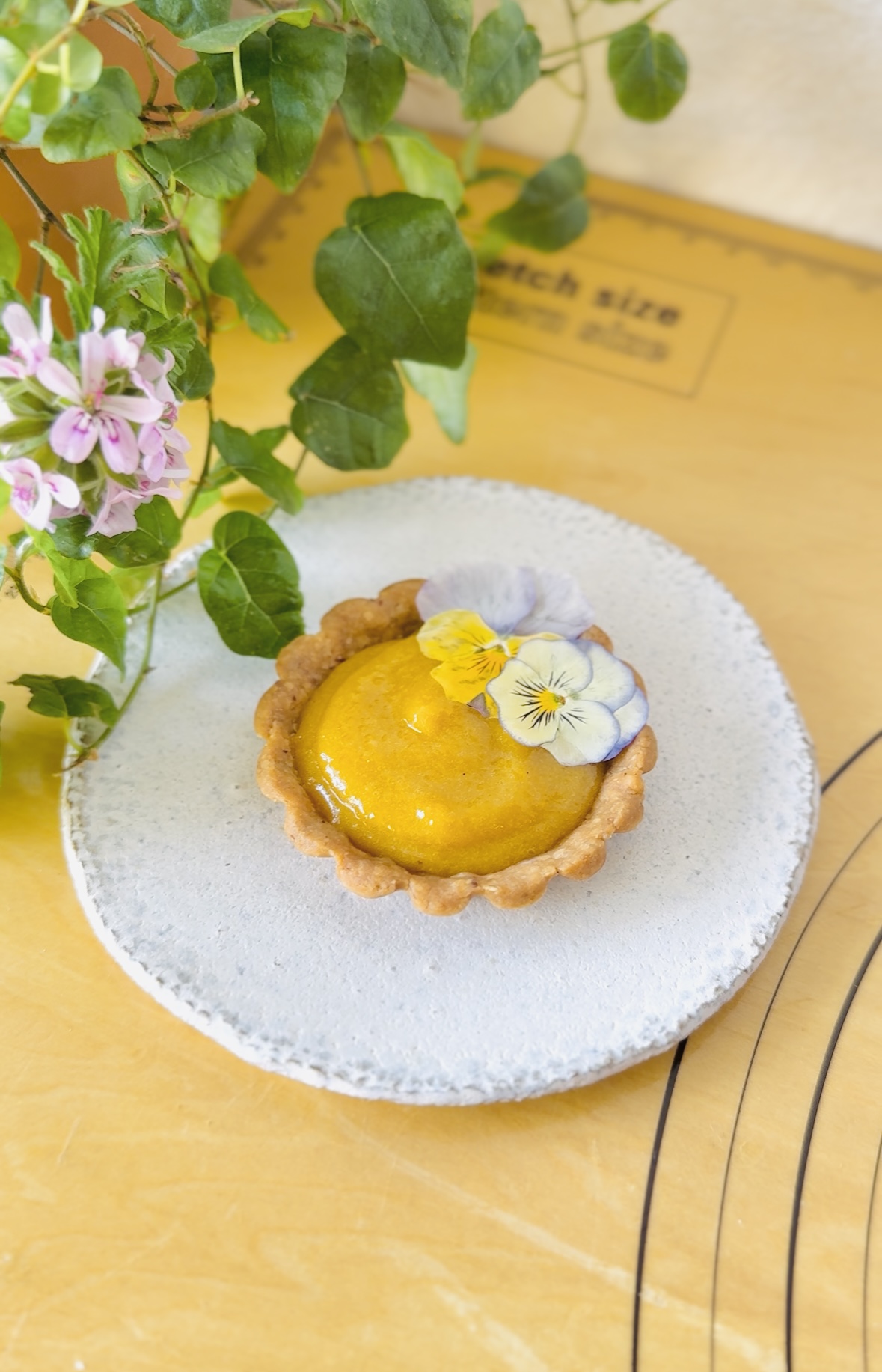 レモンカードのタルト🍋