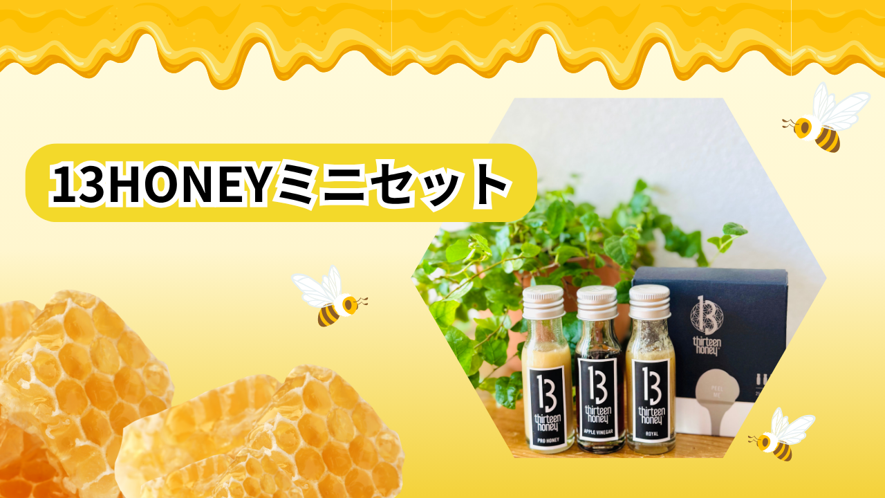 お気に入りのハチミツがきっと見つかる🍯