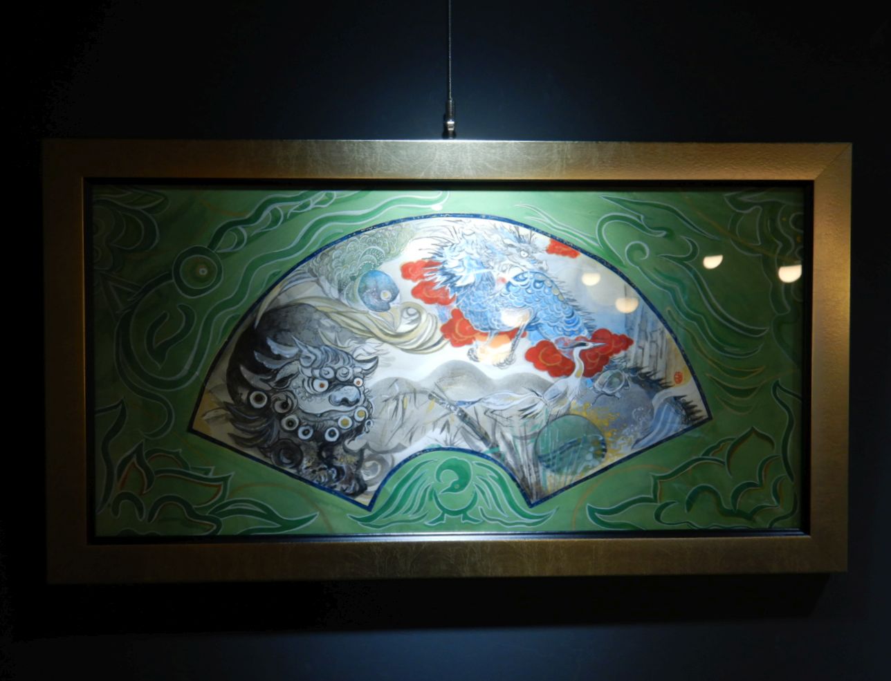 2024年9・10月の展示「双獣嬉戯」