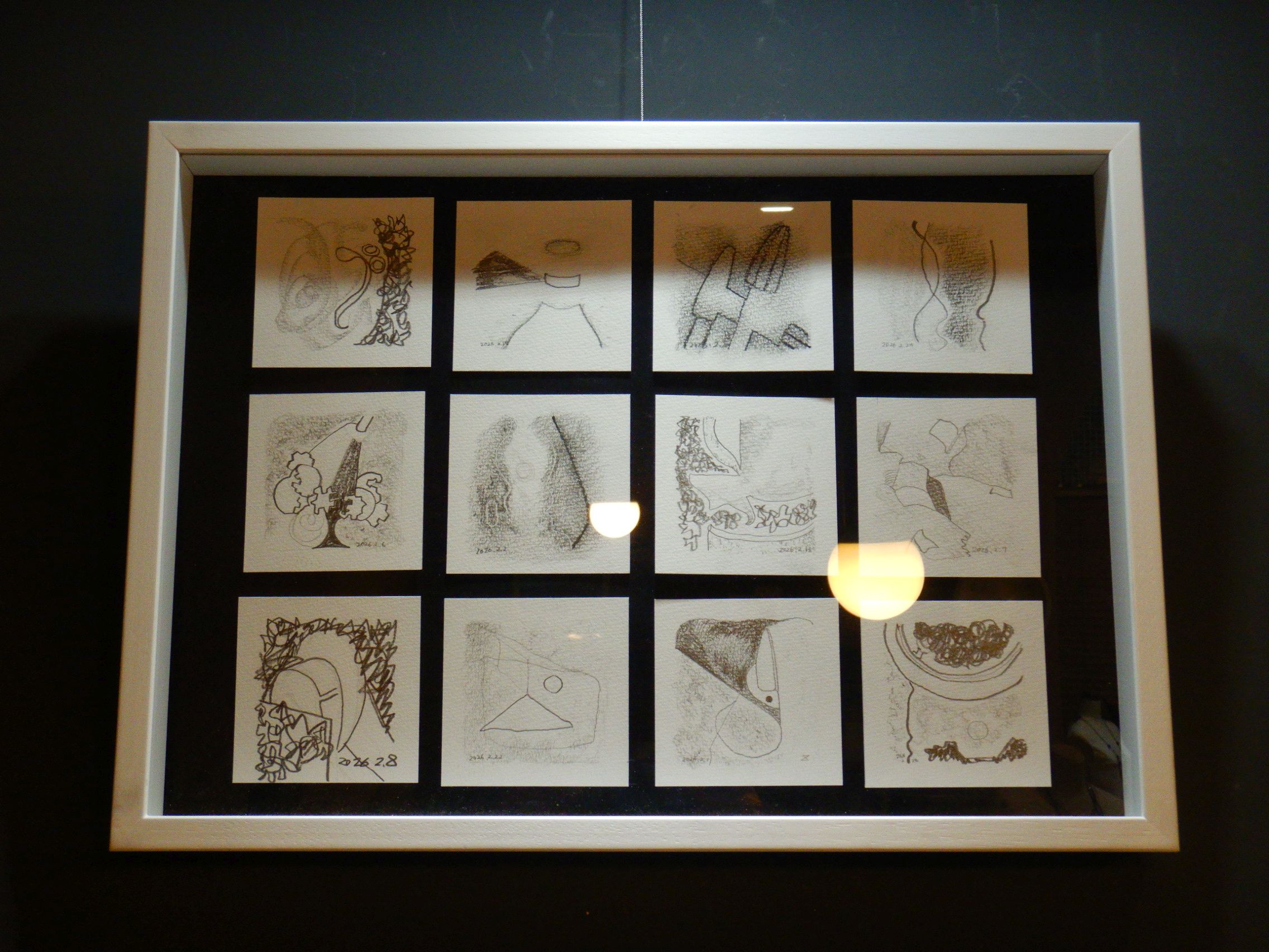 2026年3・4月の展示 「 観察の記録 – February Drawings 」