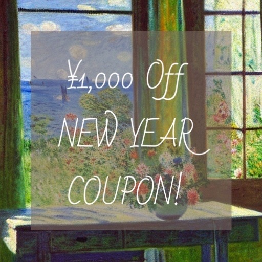 ✴︎ NEW YEAR COUPON! ✴︎