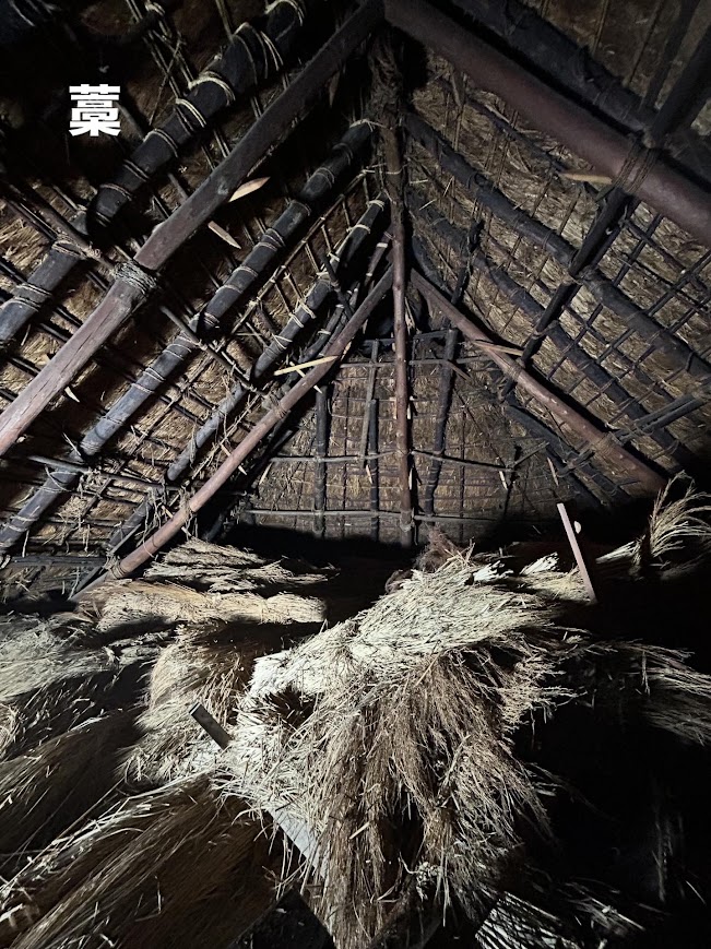 古民家の屋根裏