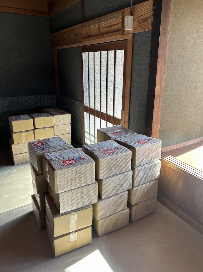 大寒たまご出荷しました