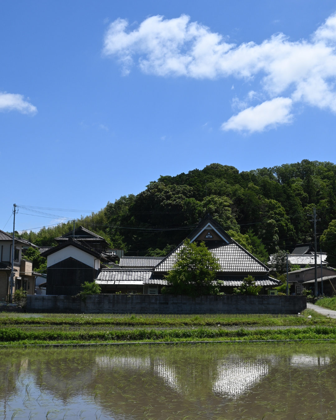 初夏の古民家