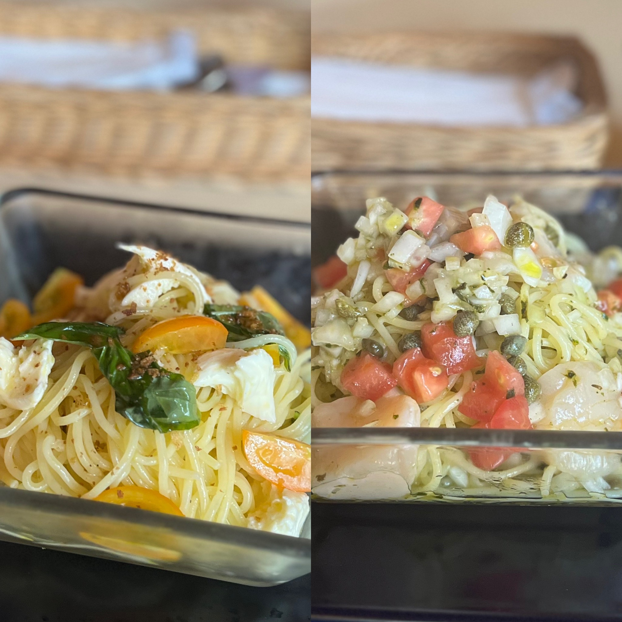 パスタ冷やし始めました！