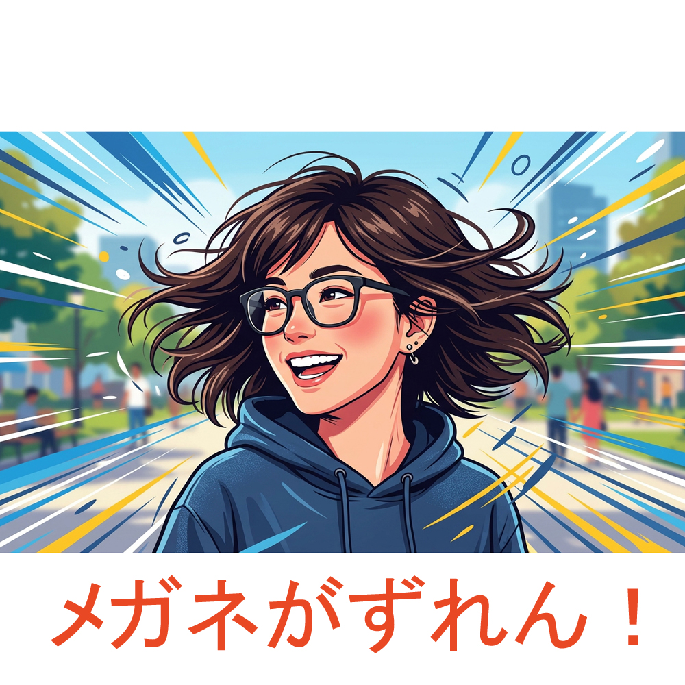 お役立ち情報で日々に彩りを【ひとみの休息室】メガネ下がっていませんか