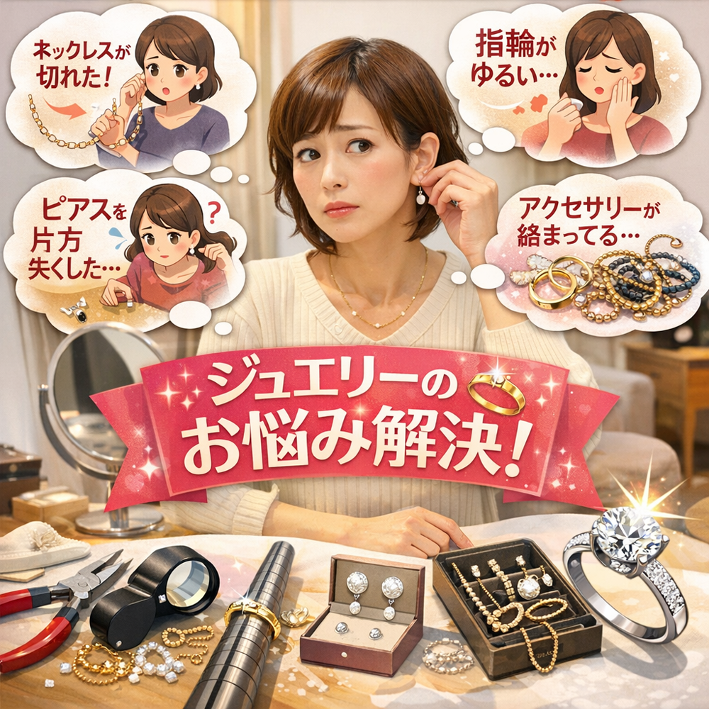 大切な輝きをいつまでも 【宝石箱の深呼吸】指輪が抜けない！ダイヤがくすんでる！