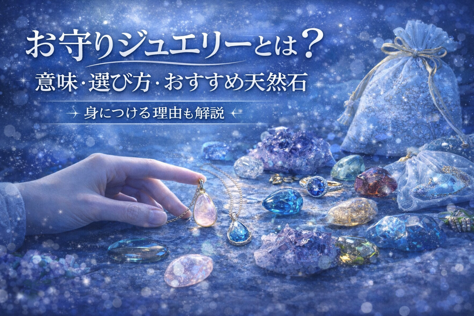 お守りジュエリーとは？意味・選び方・おすすめ天然石｜身につける理由も解説