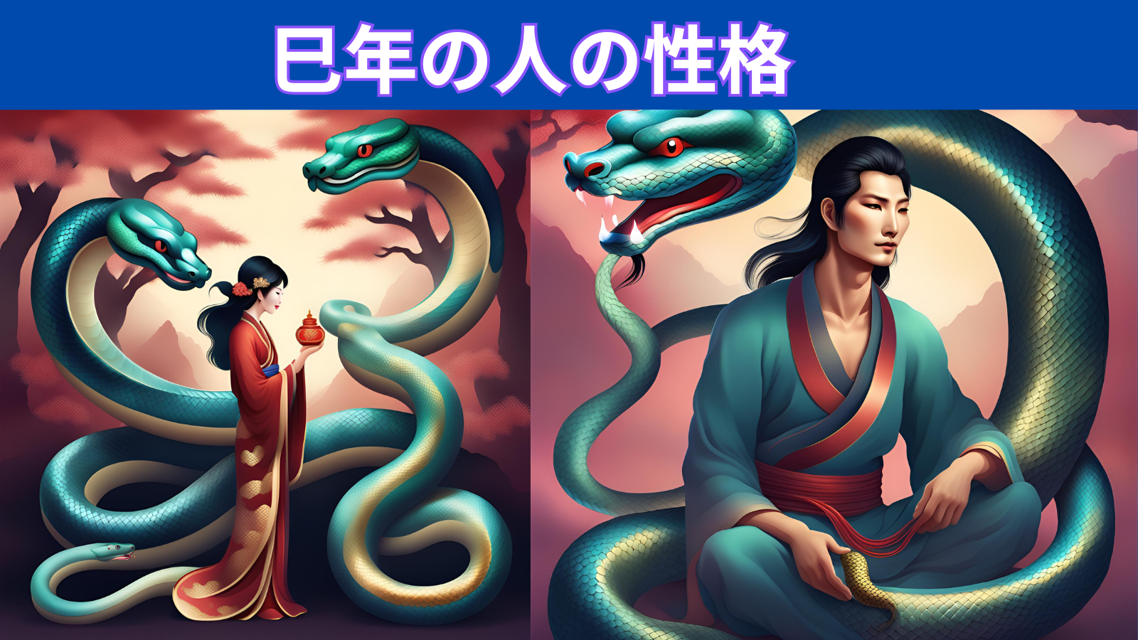 巳年の人の性格/蛇パワーゲット